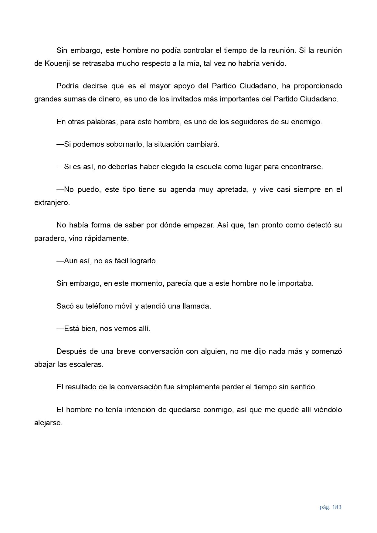 Página 21 del Manga