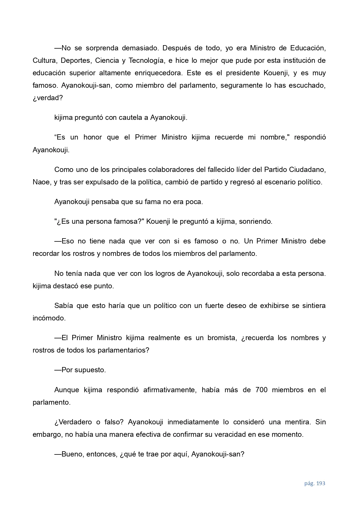Página 31 del Manga
