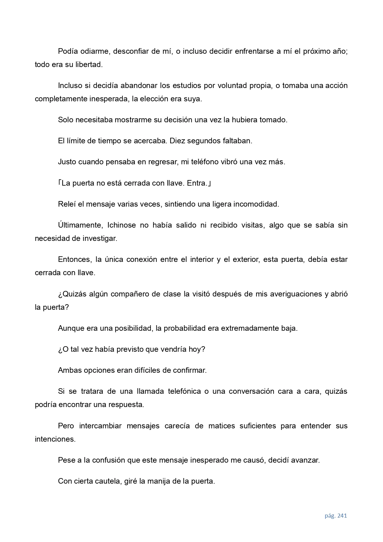 Página 22 del Manga