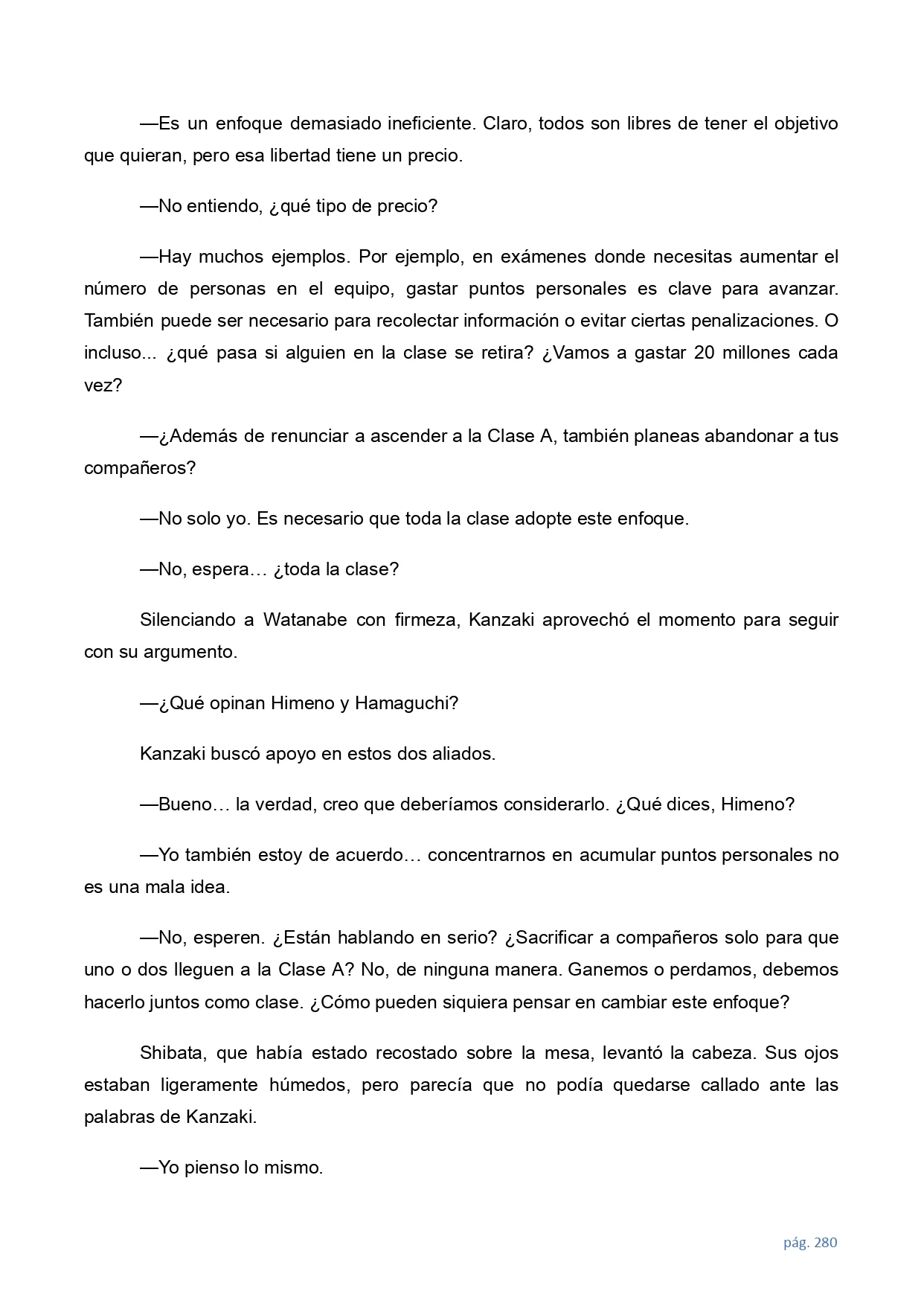 Página 61 del Manga