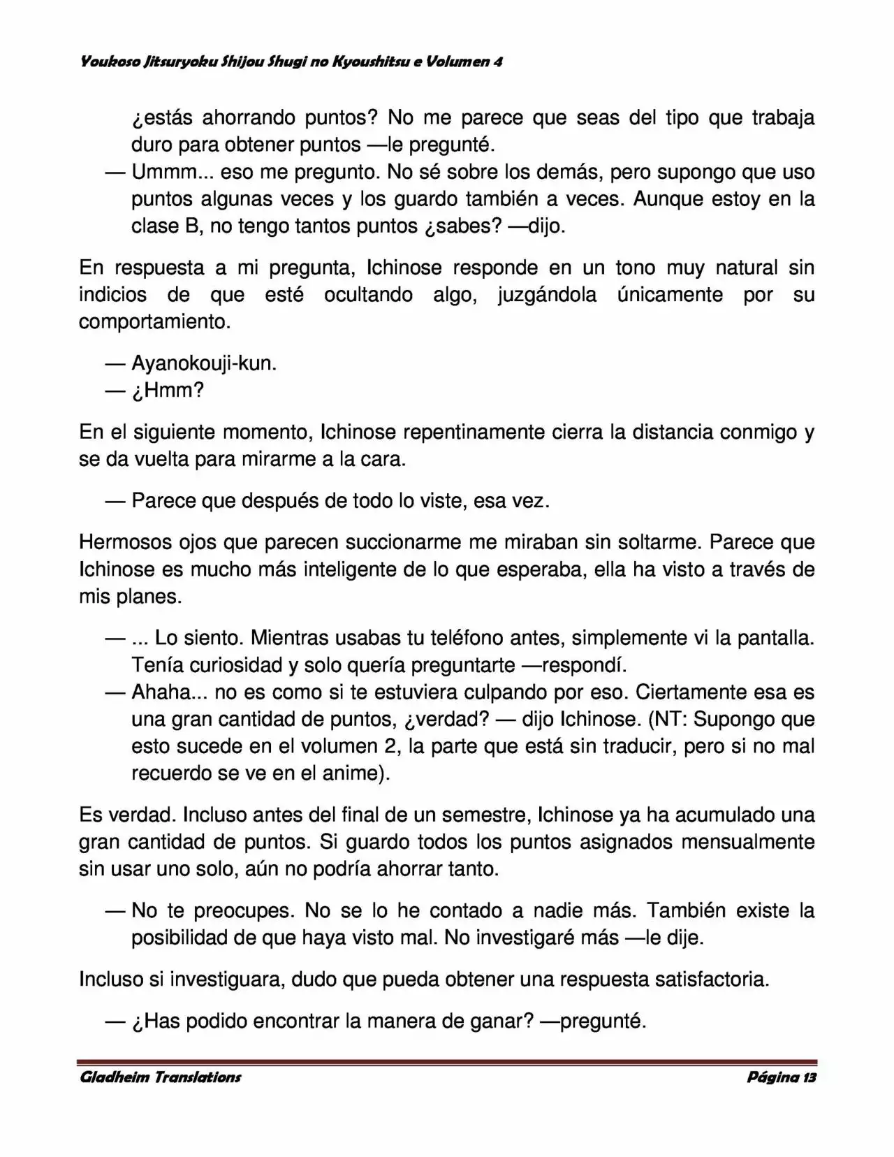 Página 13 del Manga