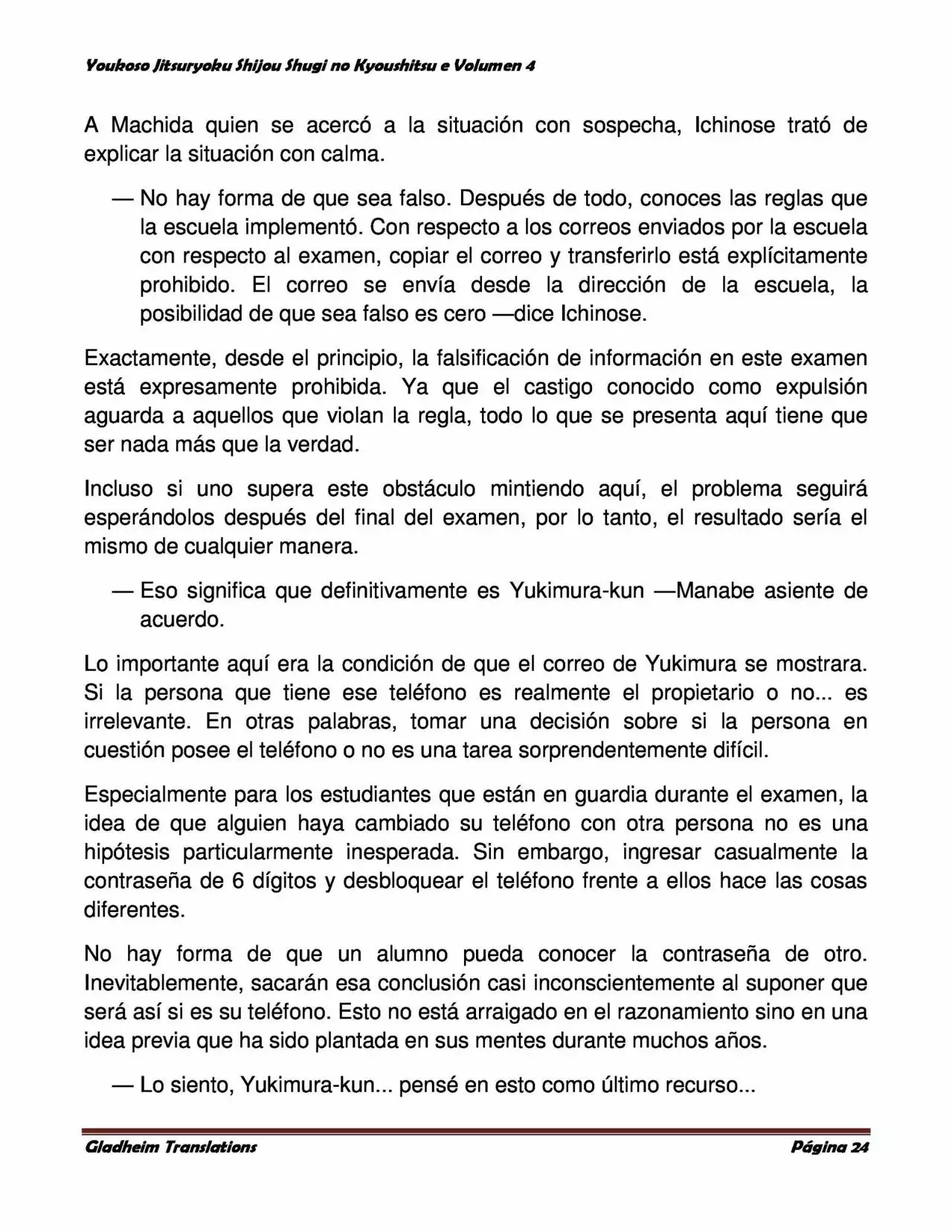 Página 24 del Manga