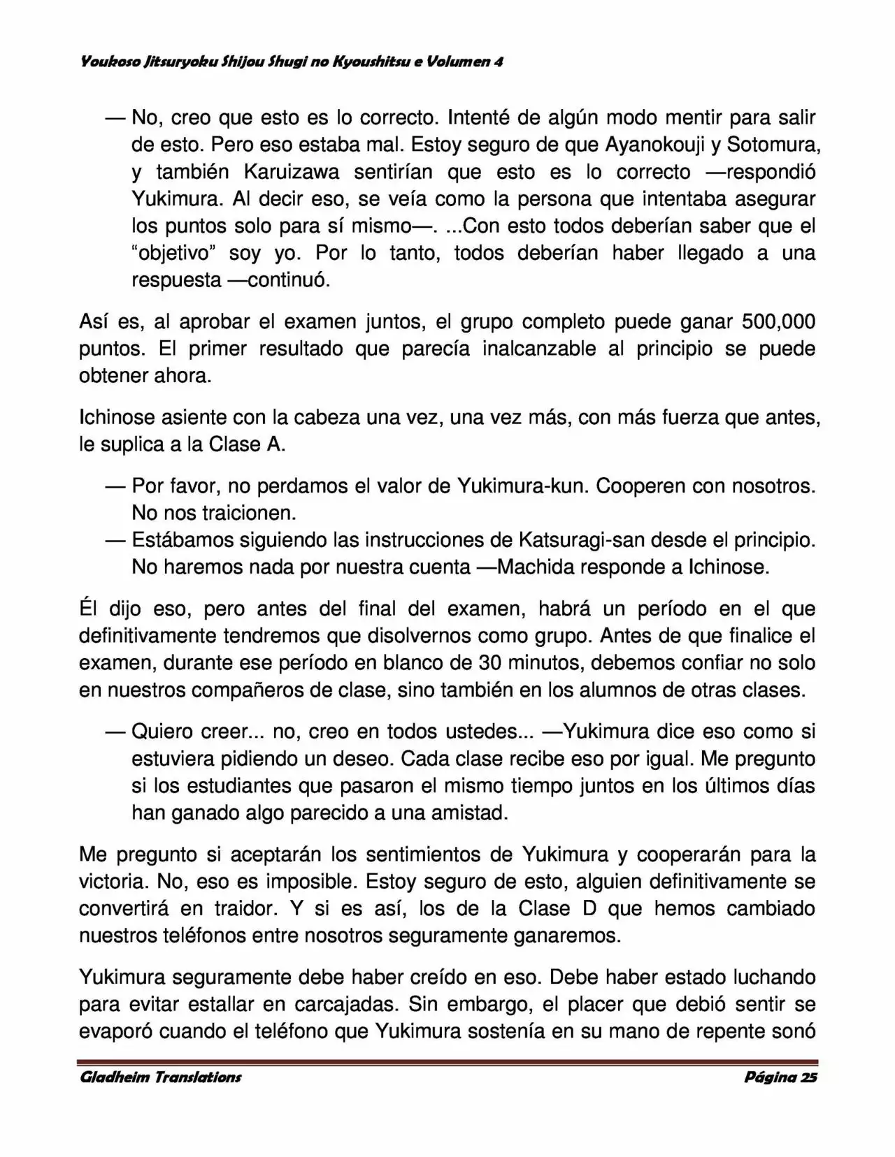 Página 25 del Manga