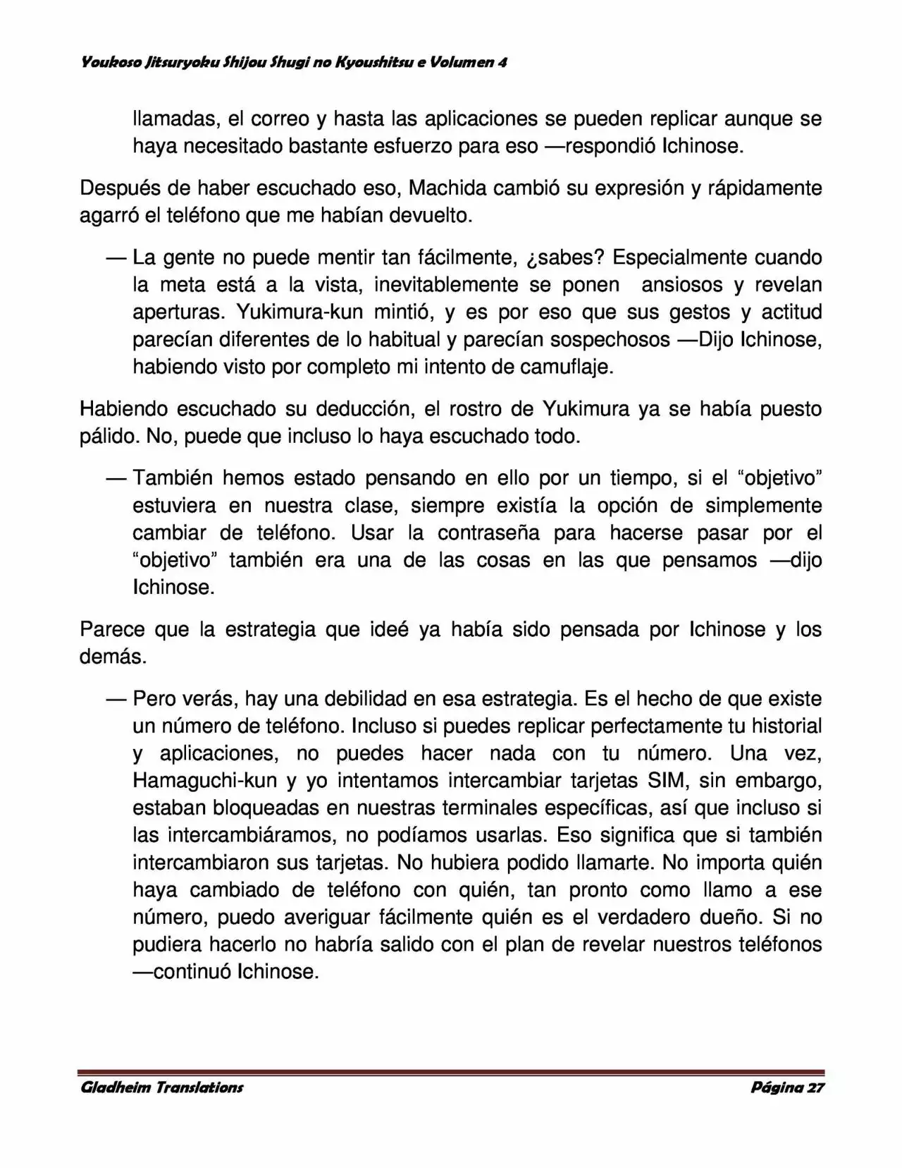 Página 27 del Manga