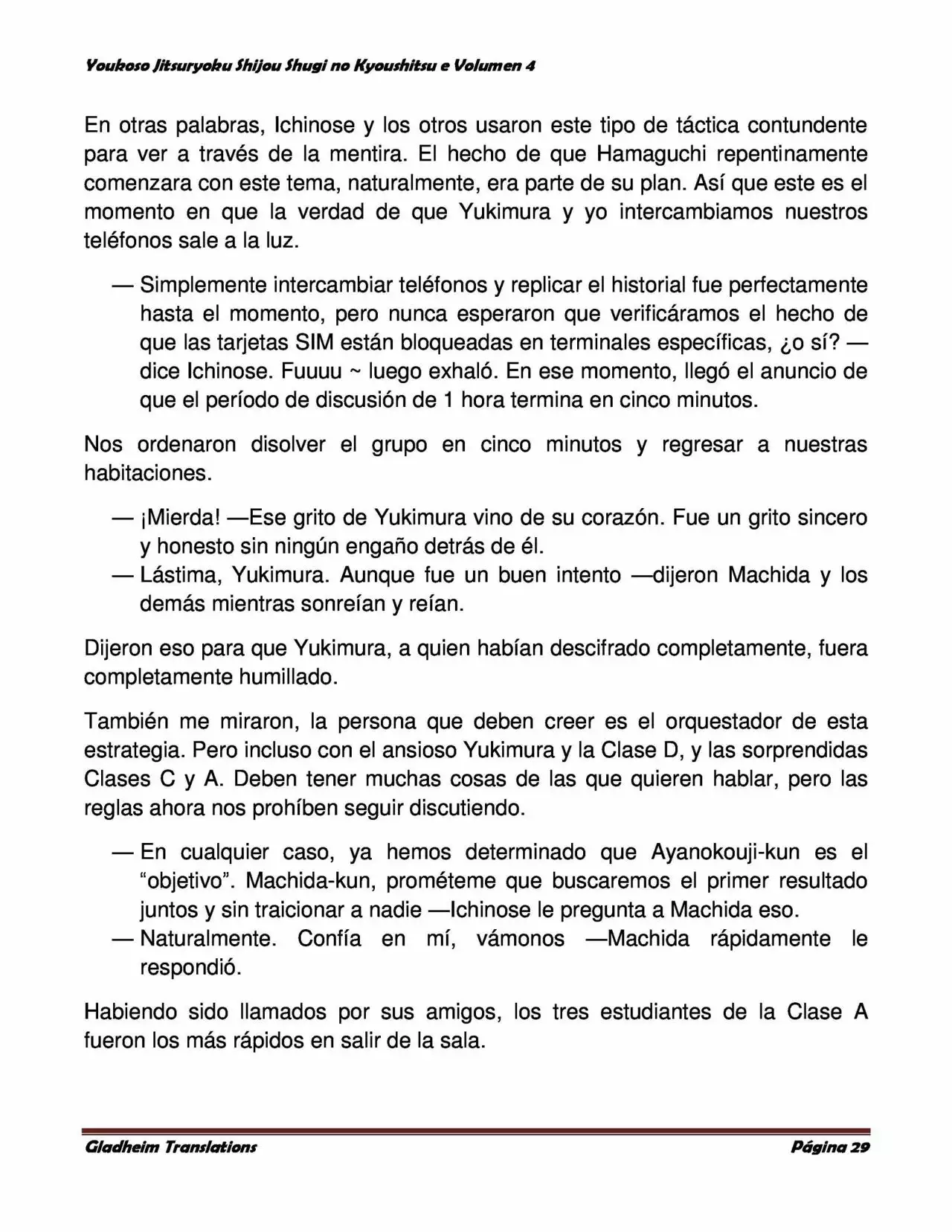 Página 29 del Manga