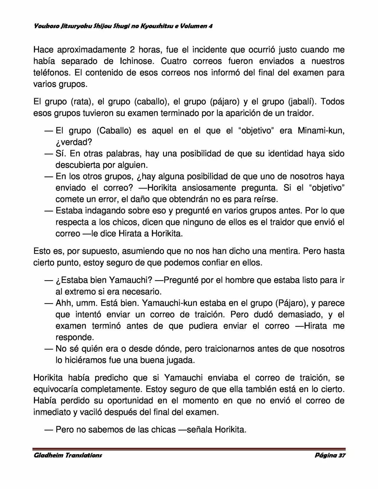 Página 37 del Manga