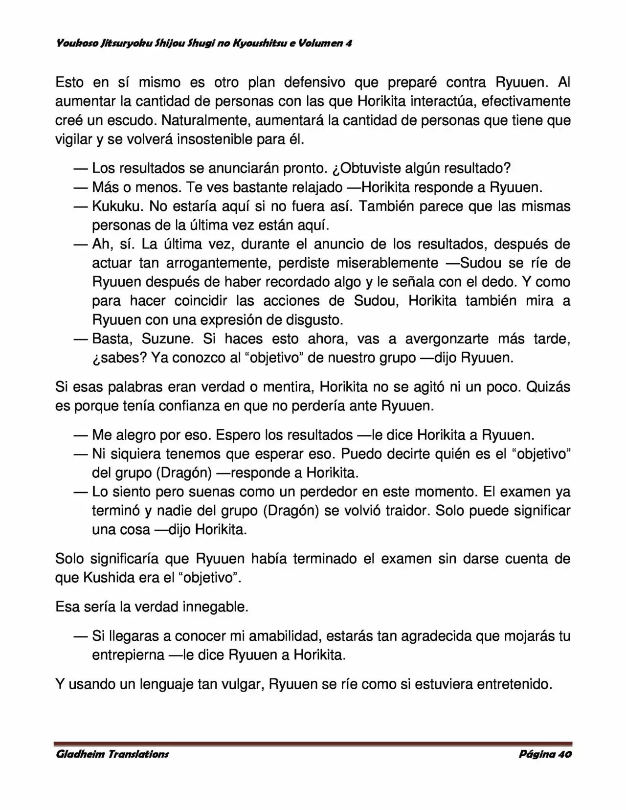 Página 40 del Manga
