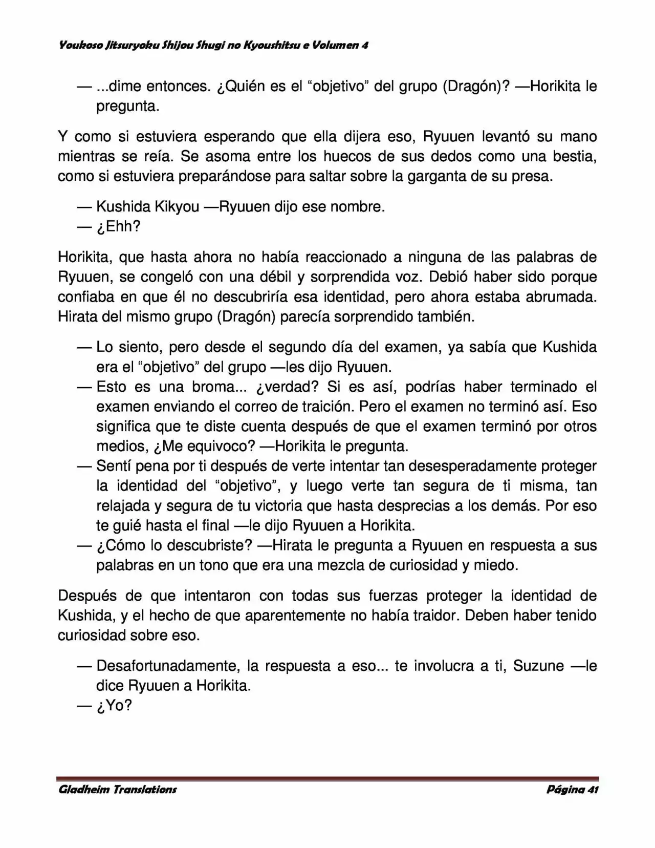 Página 41 del Manga