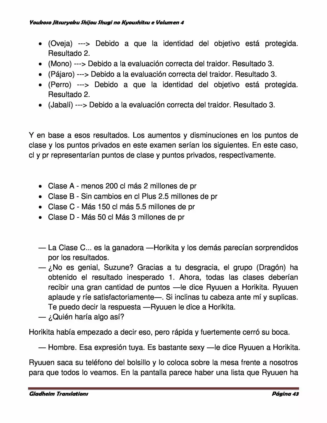 Página 43 del Manga