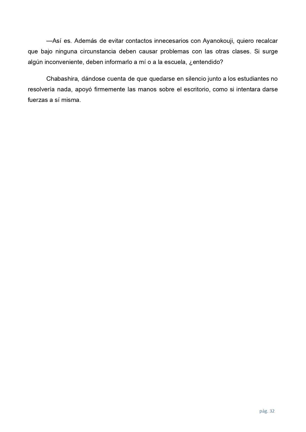 Página 20 del Manga