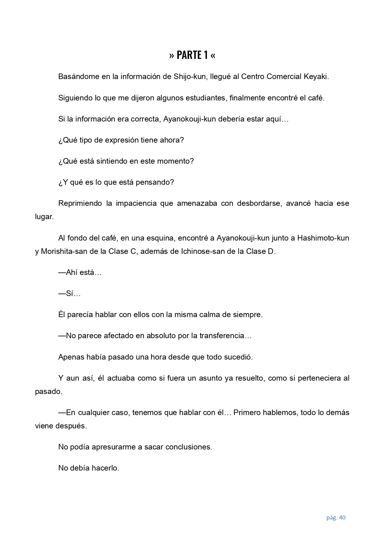 Página 8 del Manga