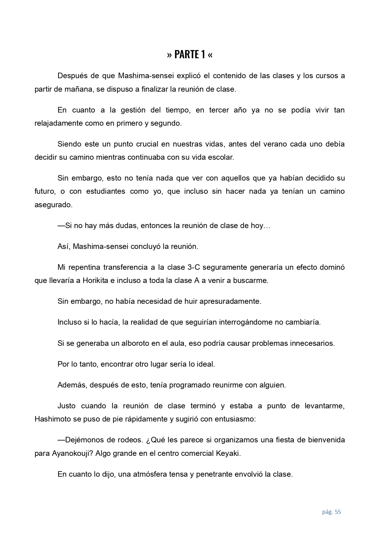 Página 8 del Manga