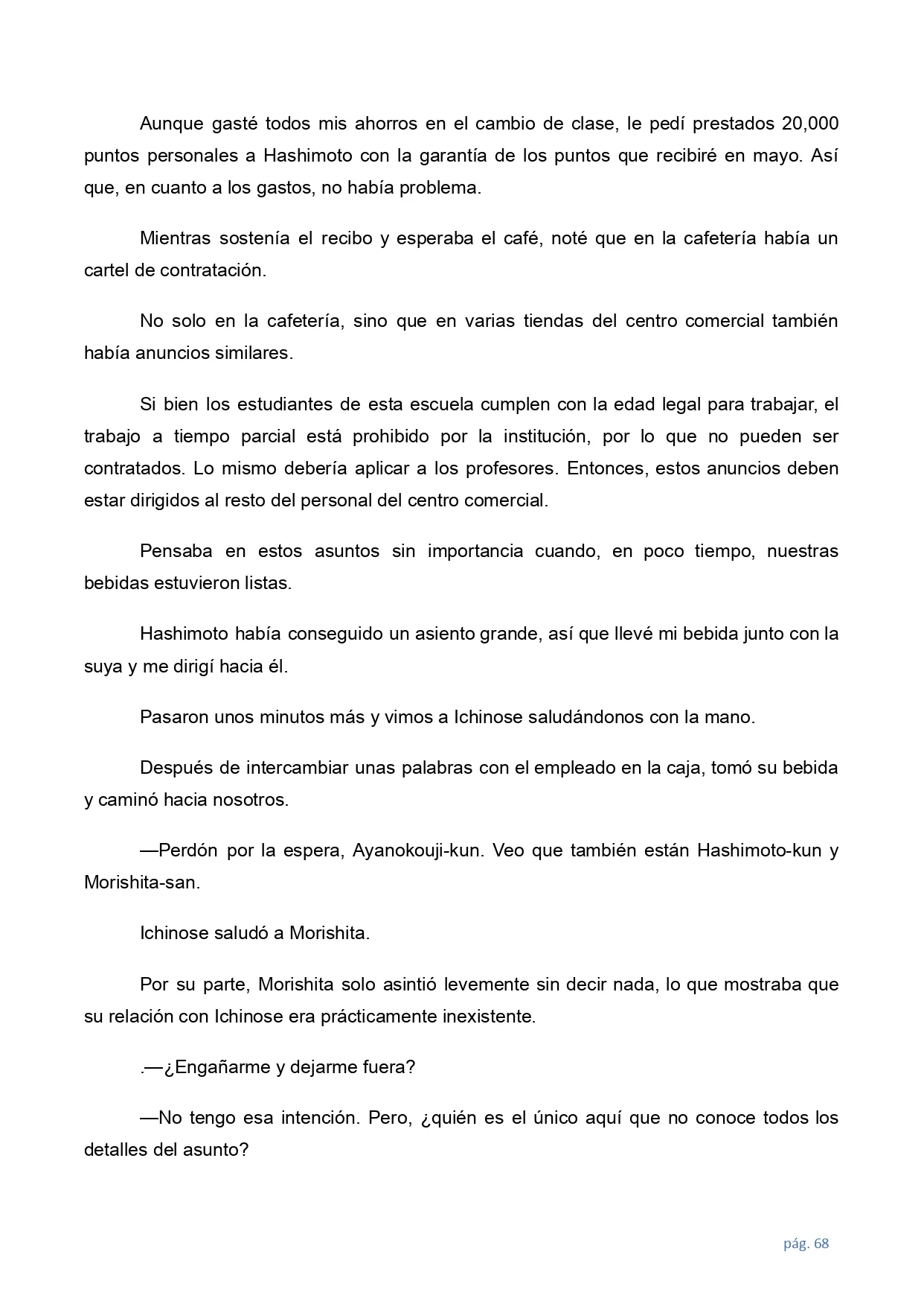Página 21 del Manga