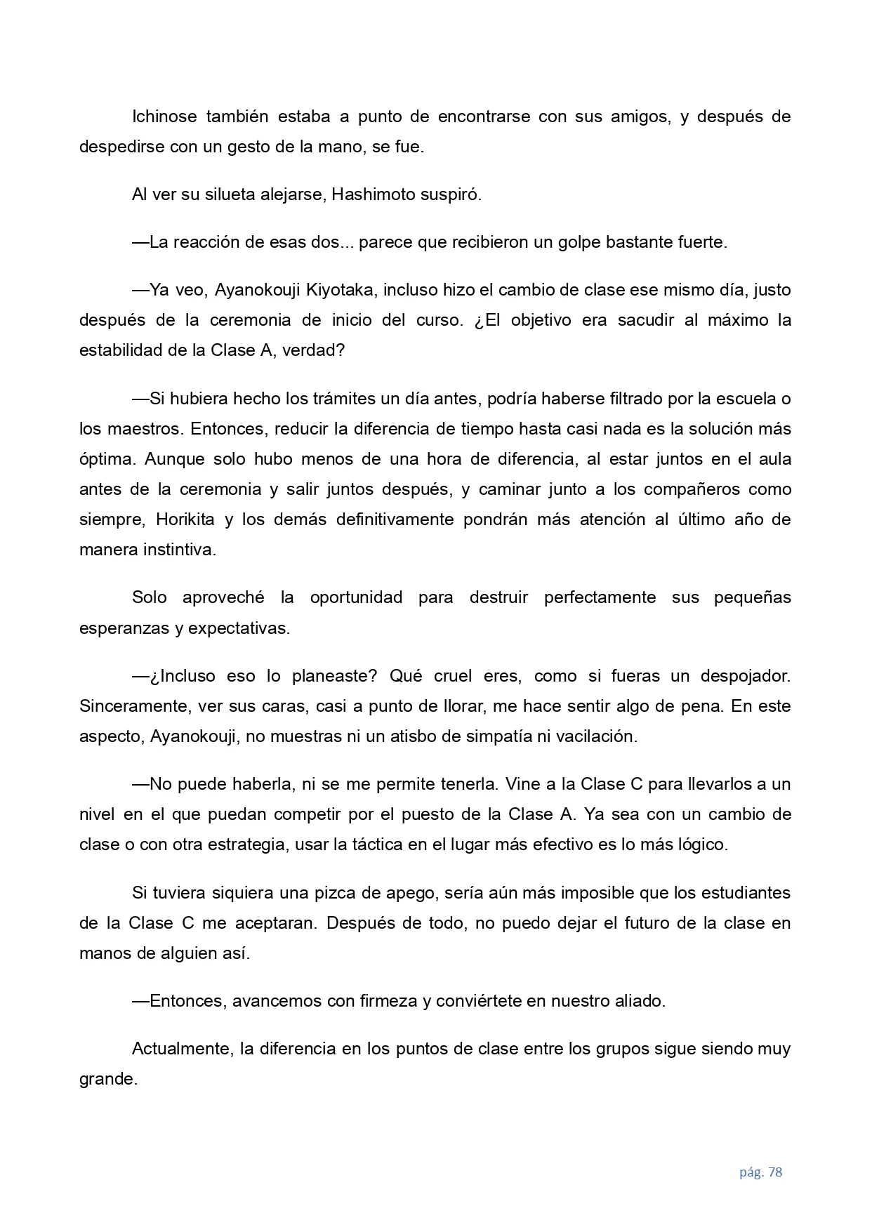 Página 31 del Manga