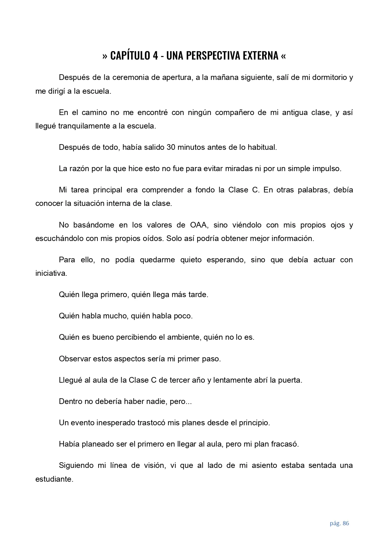 Página 1 del Manga