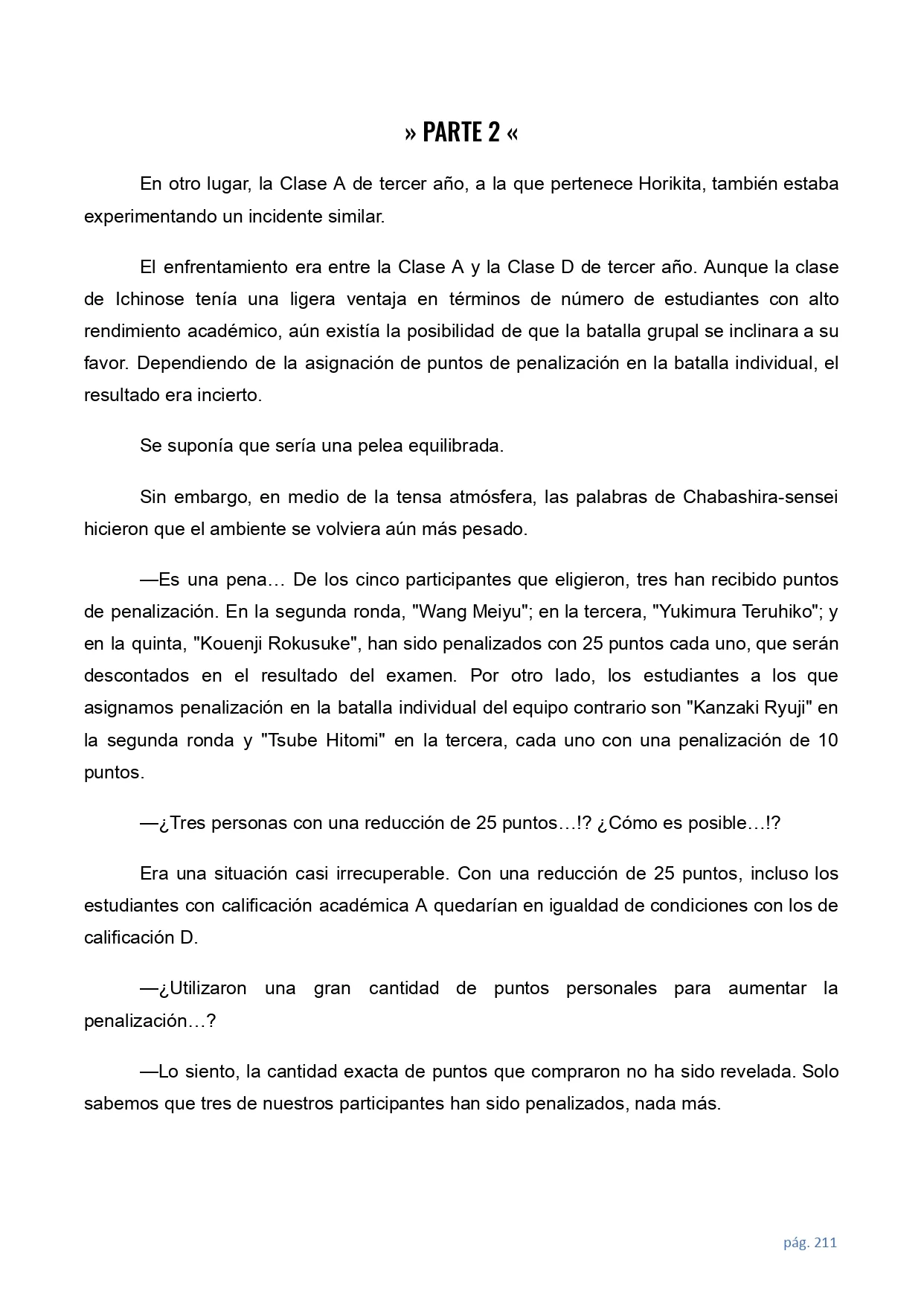 Página 22 del Manga