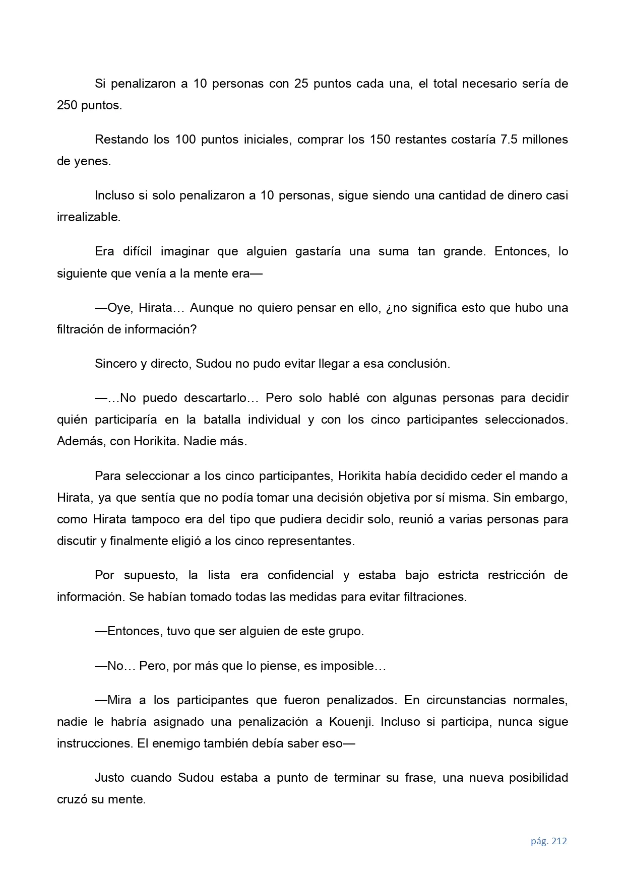 Página 23 del Manga