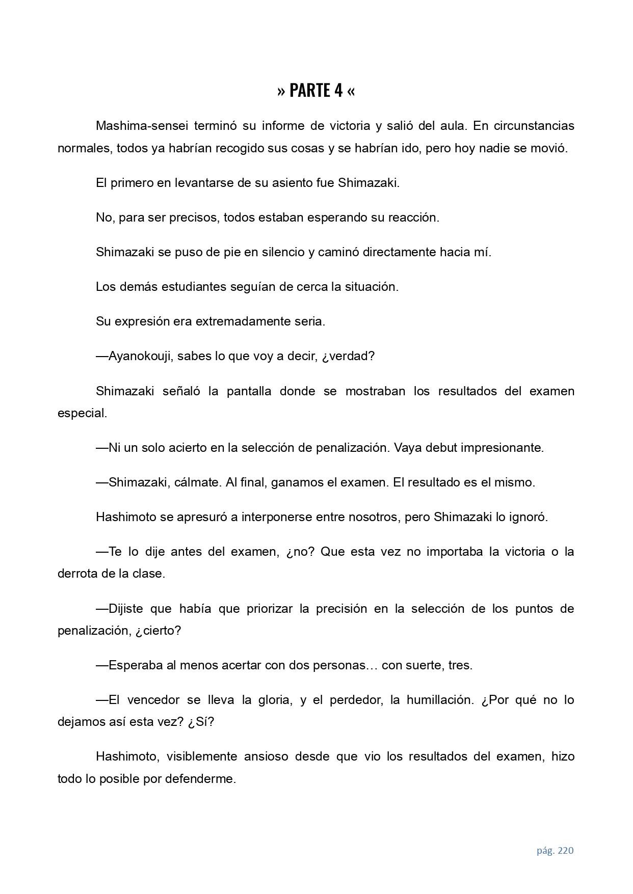 Página 31 del Manga