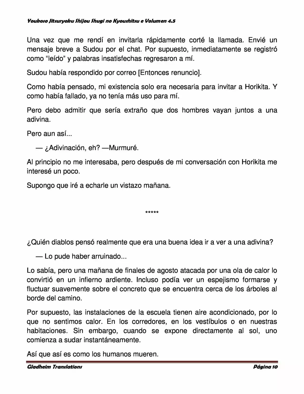 Página 10 del Manga