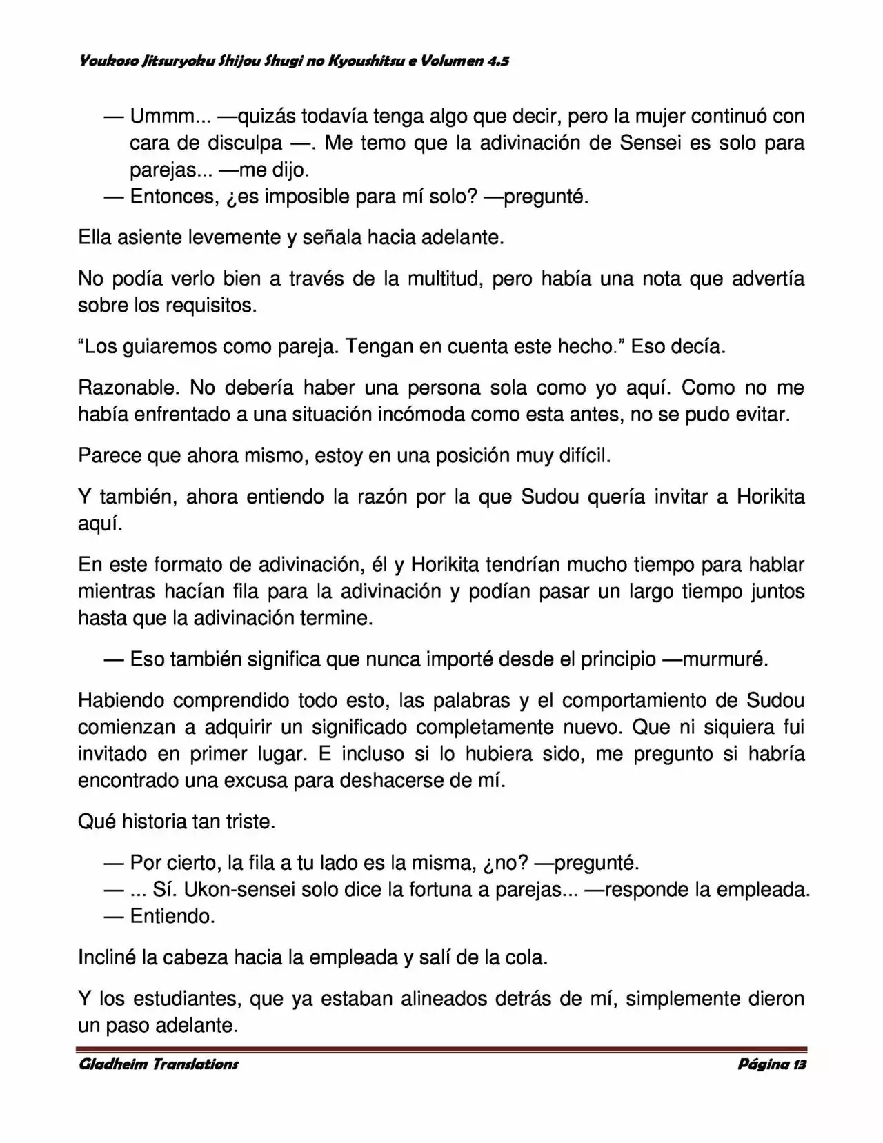 Página 13 del Manga