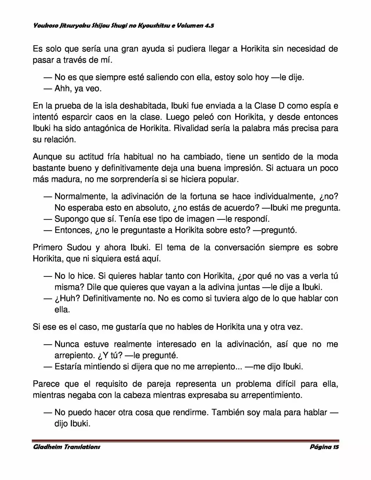 Página 15 del Manga