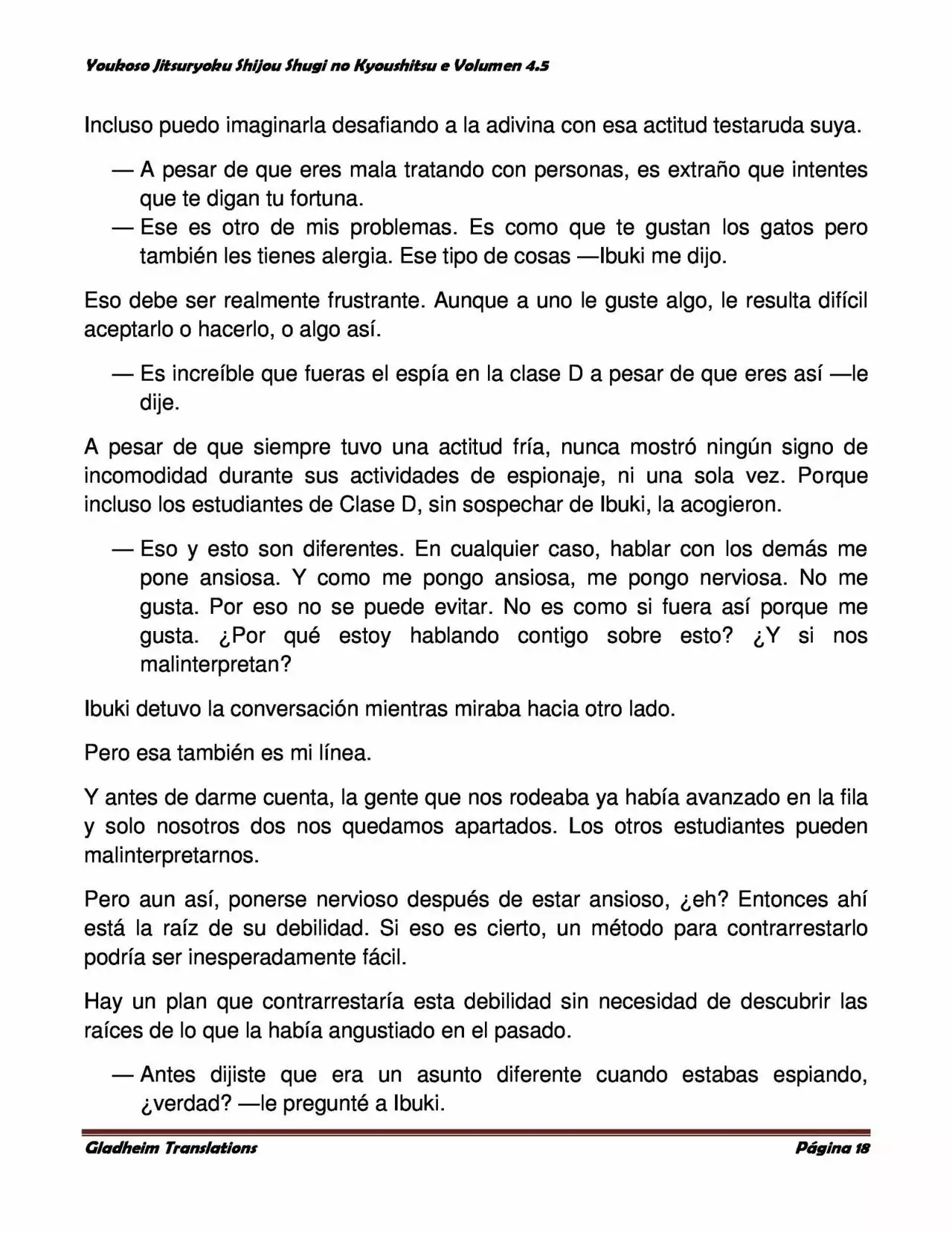 Página 18 del Manga