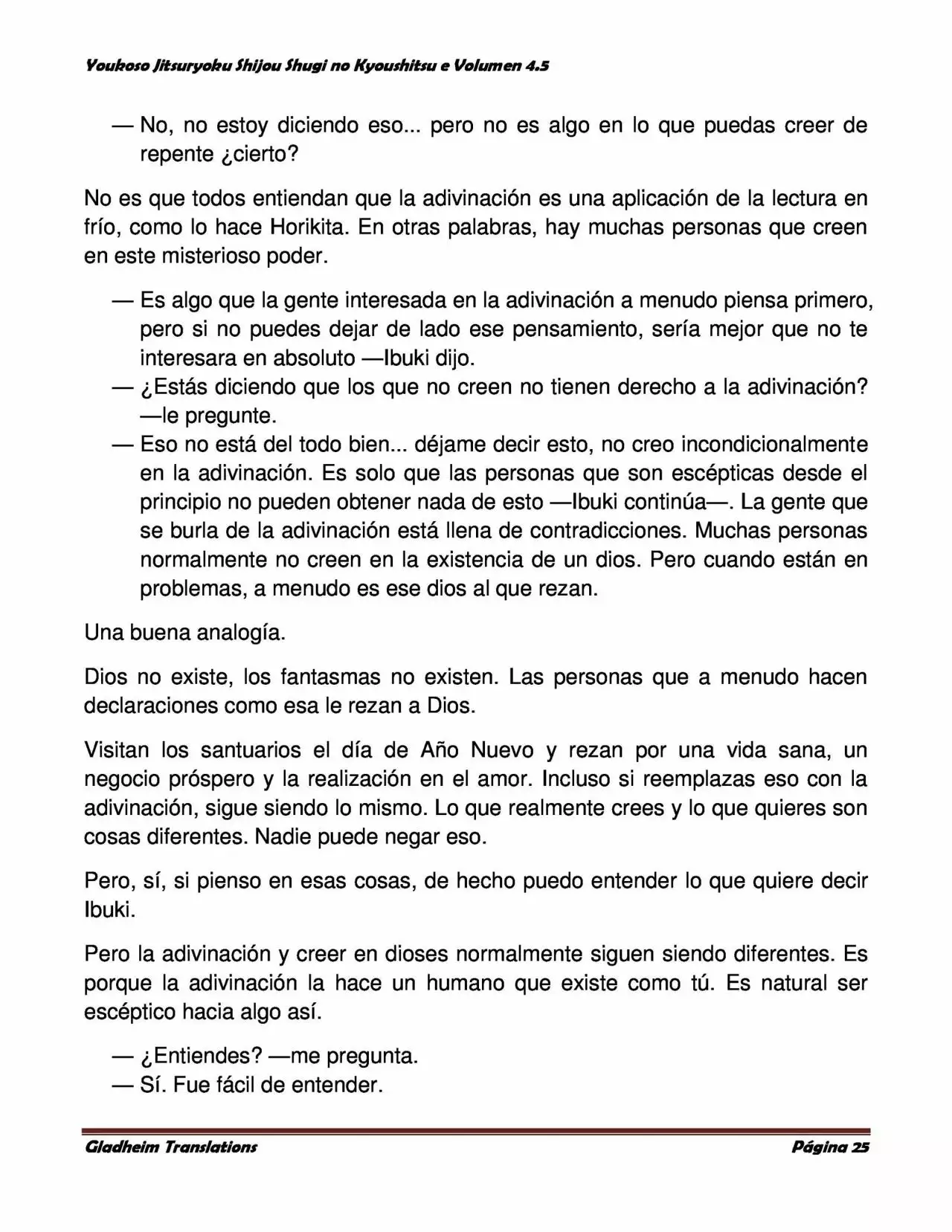 Página 25 del Manga