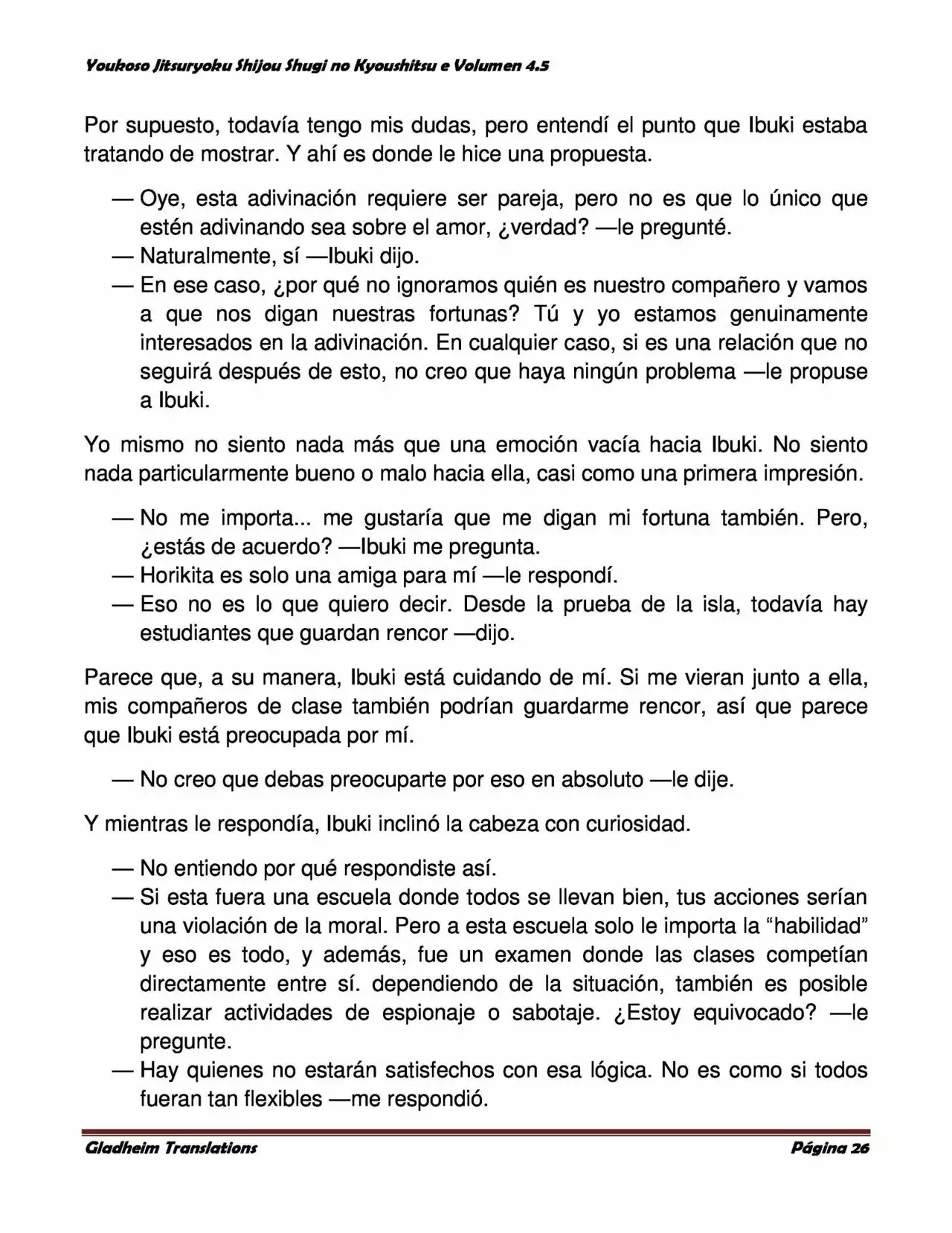 Página 26 del Manga