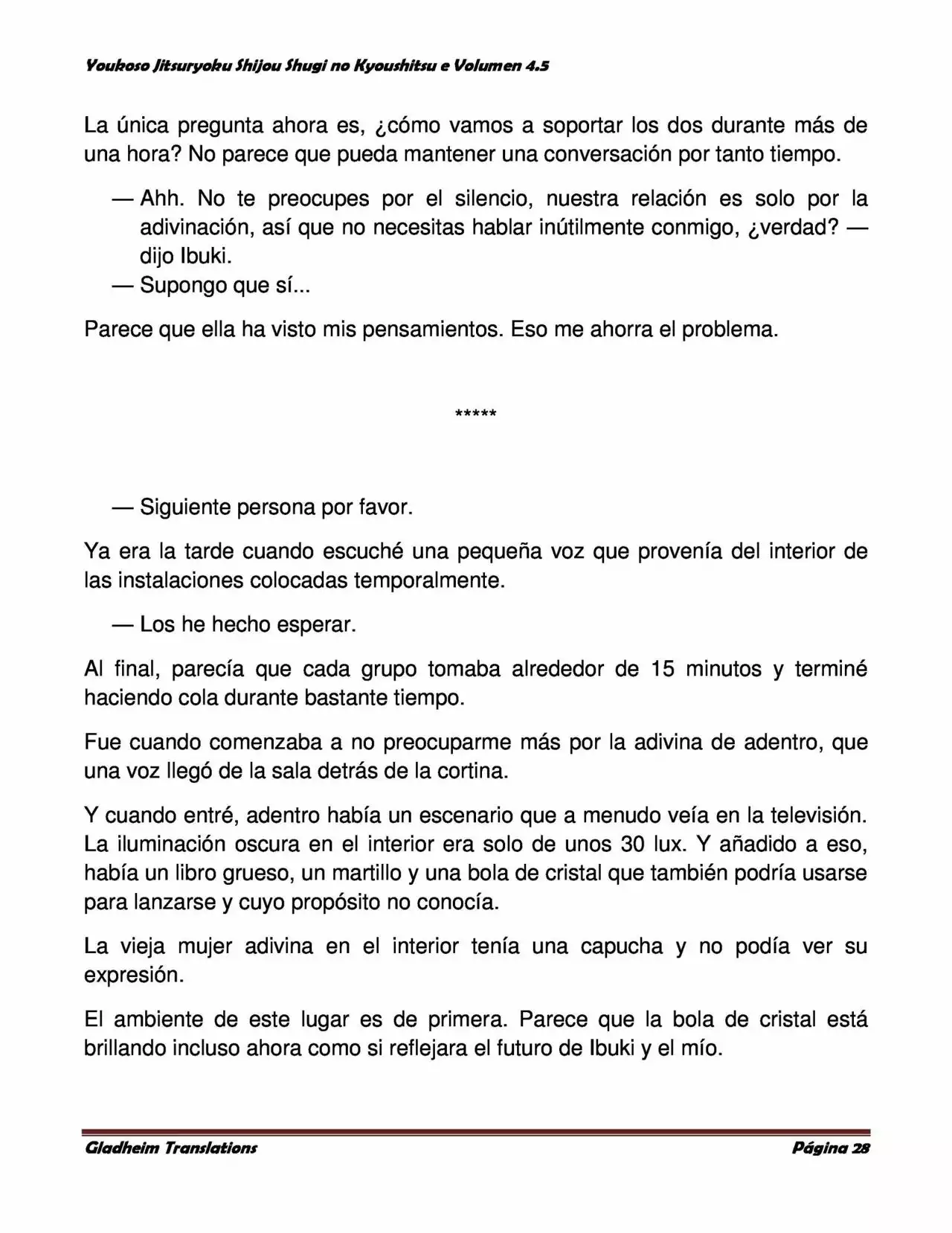 Página 28 del Manga