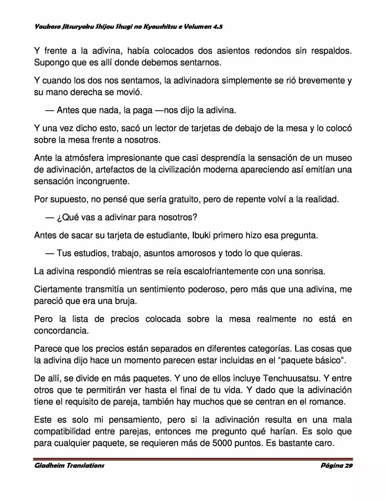 Página 29 del Manga