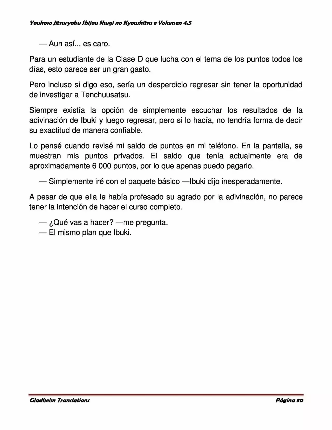 Página 30 del Manga