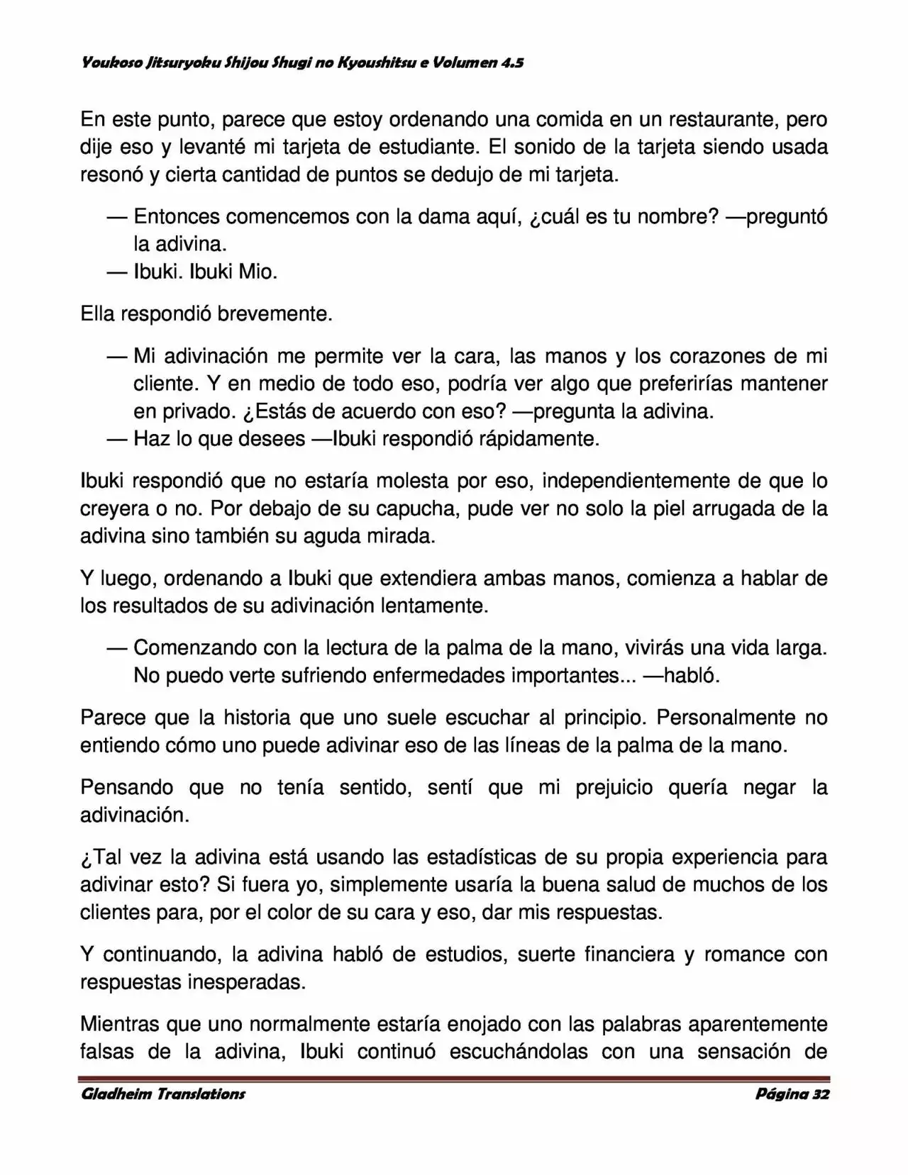 Página 32 del Manga