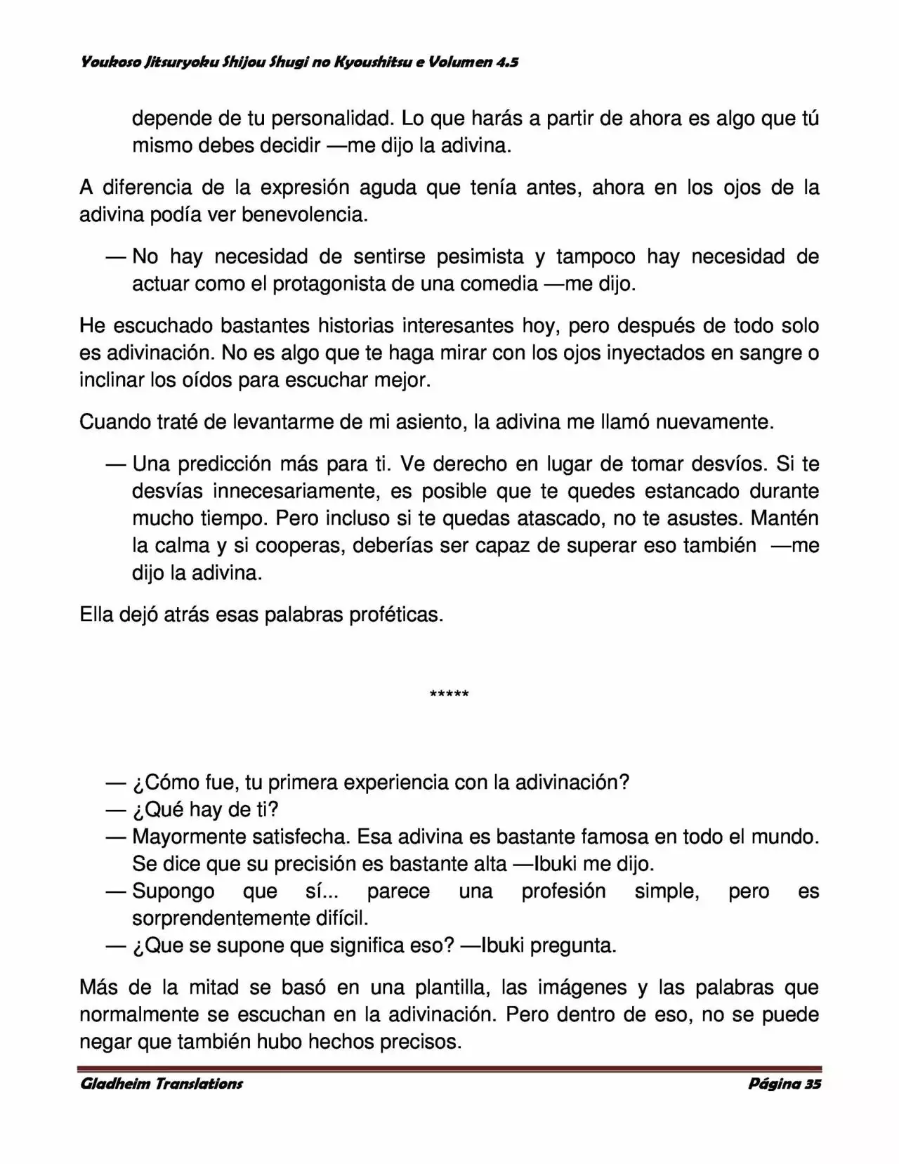 Página 35 del Manga