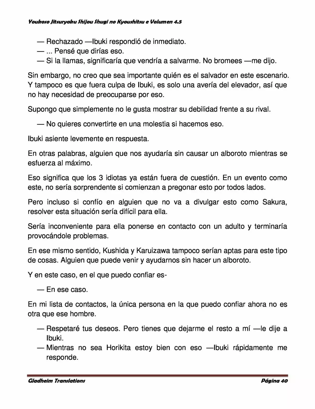 Página 40 del Manga