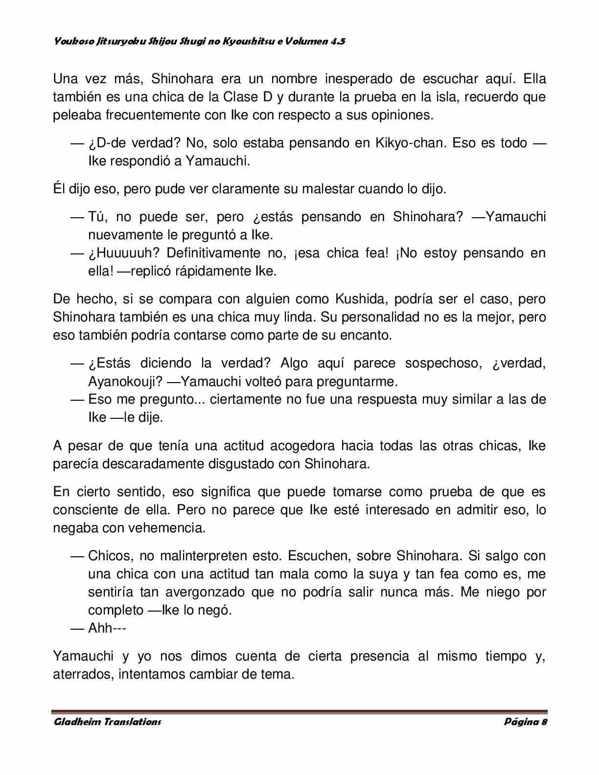 Página 8 del Manga