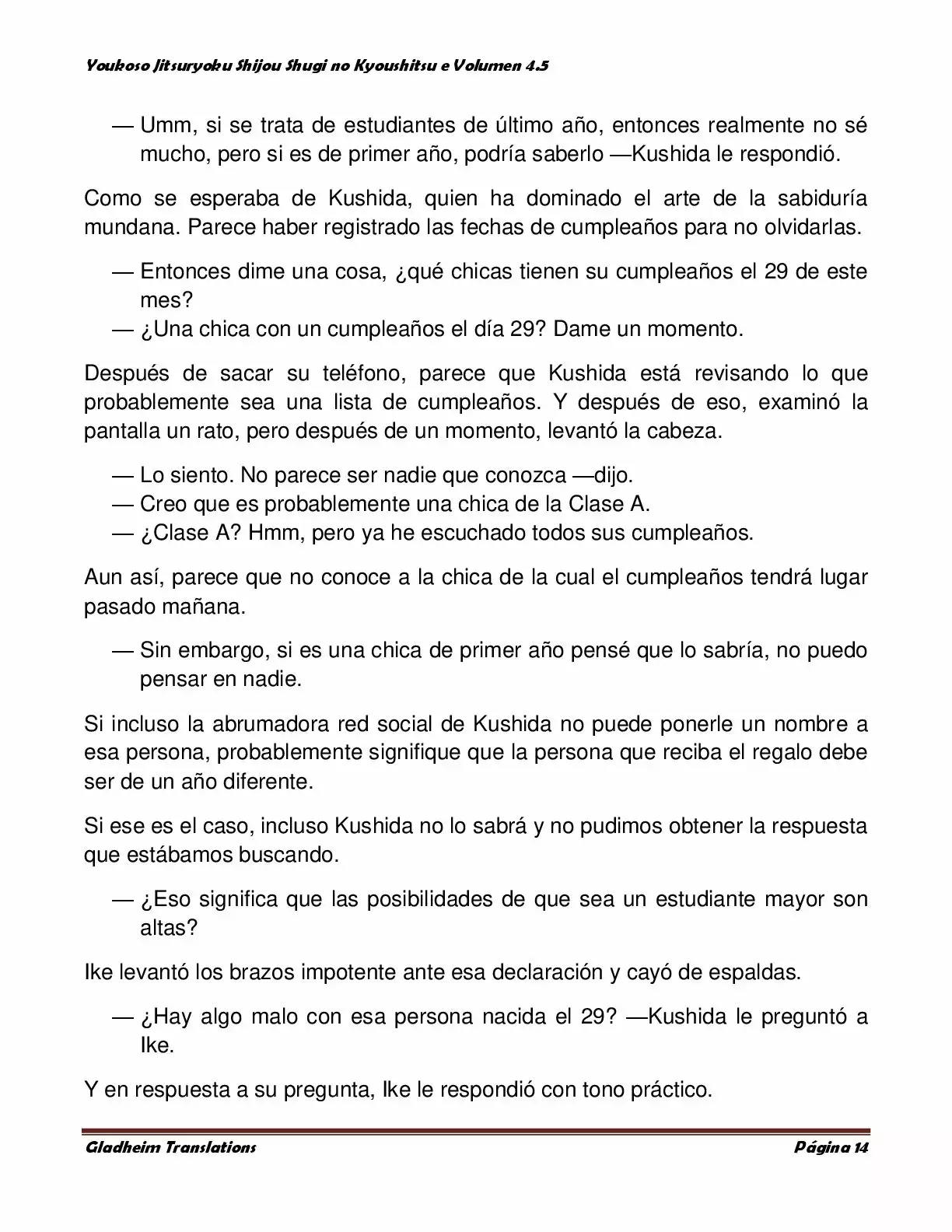 Página 14 del Manga