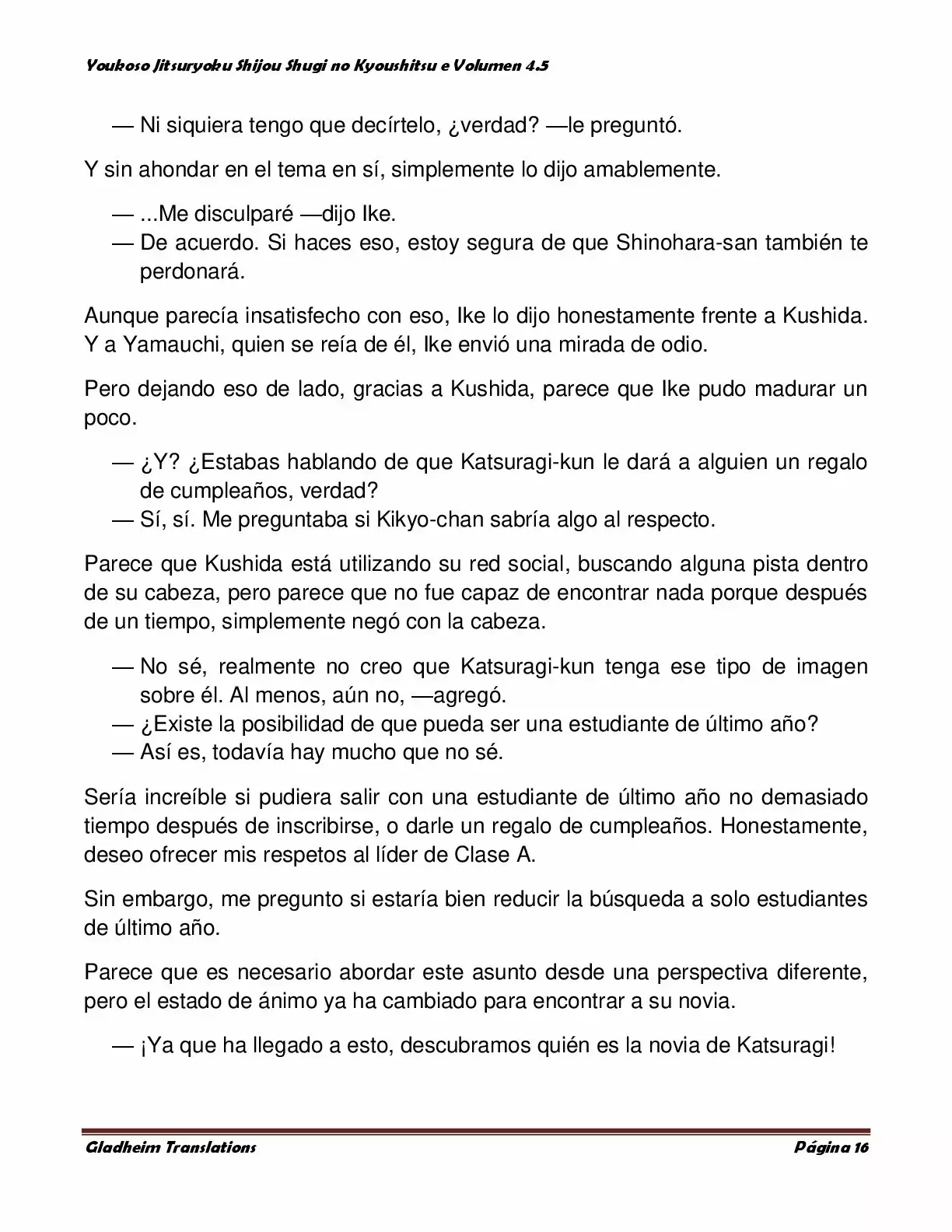 Página 16 del Manga