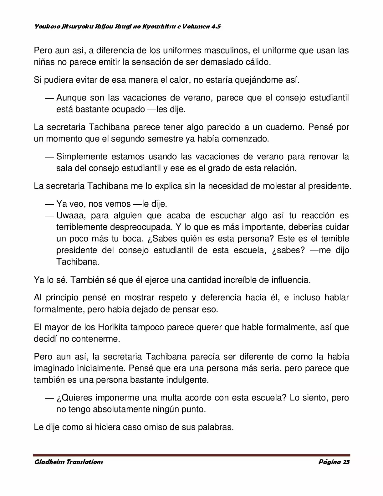 Página 25 del Manga