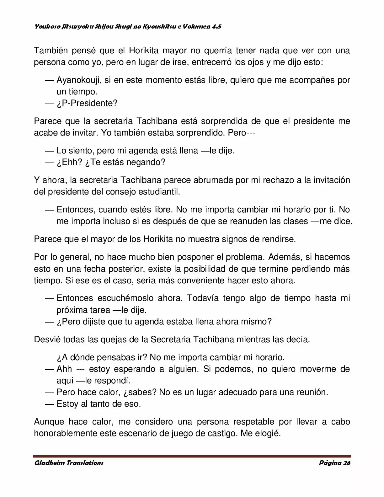 Página 26 del Manga