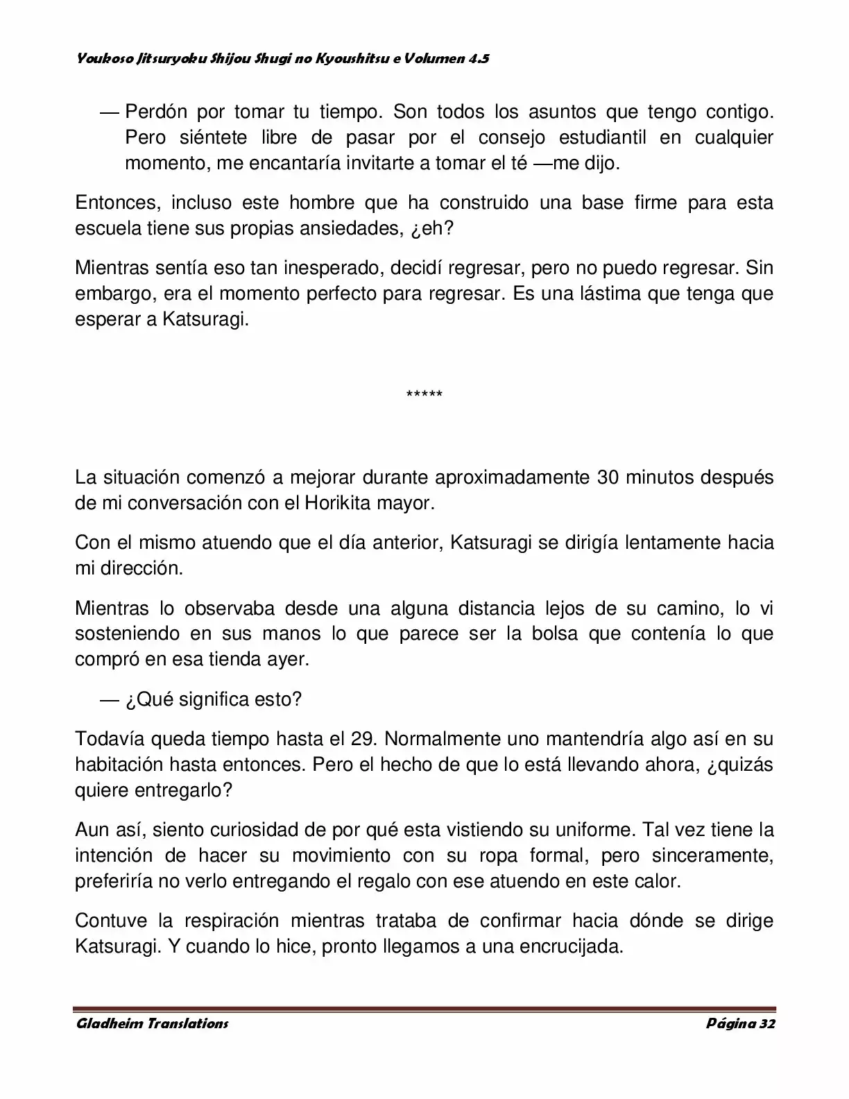 Página 32 del Manga