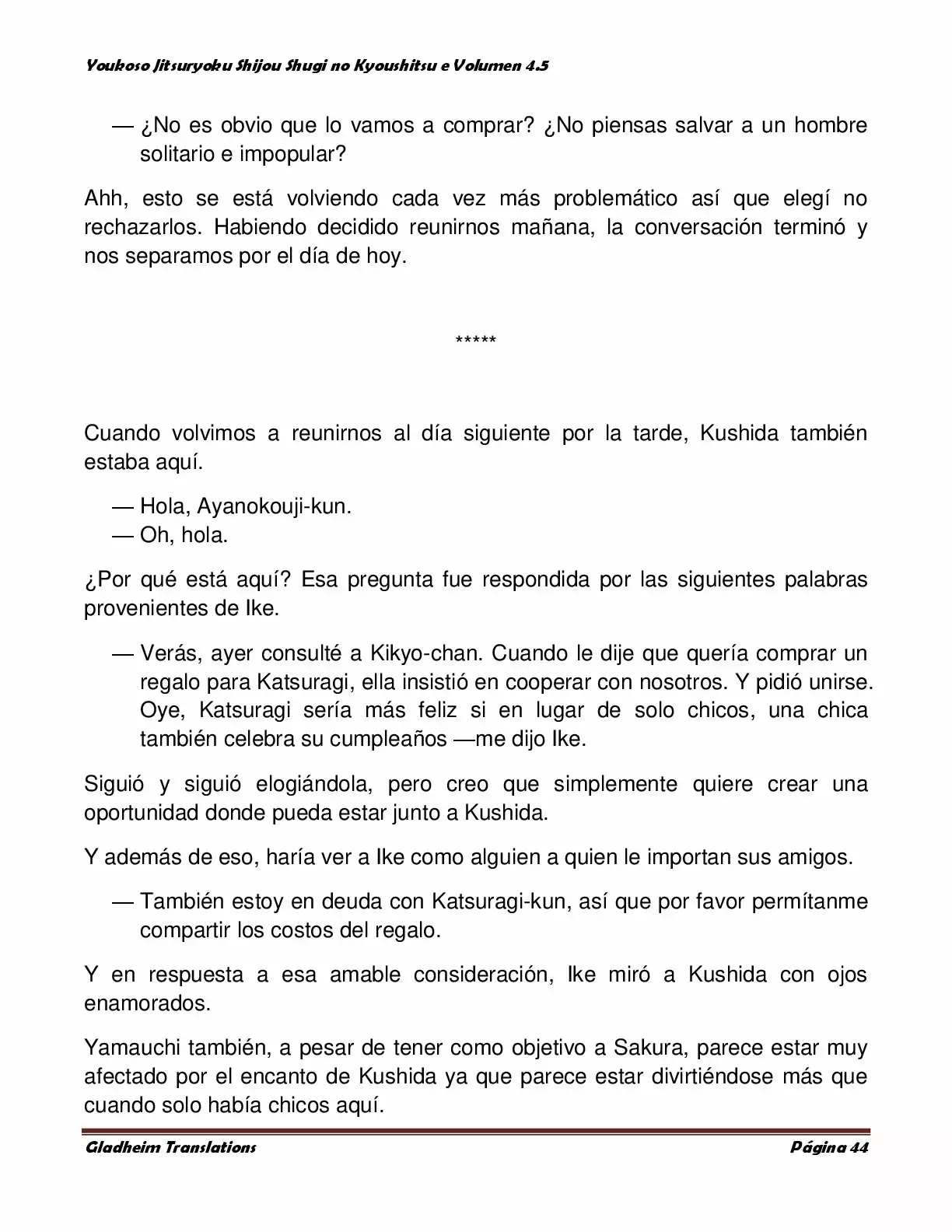 Página 44 del Manga