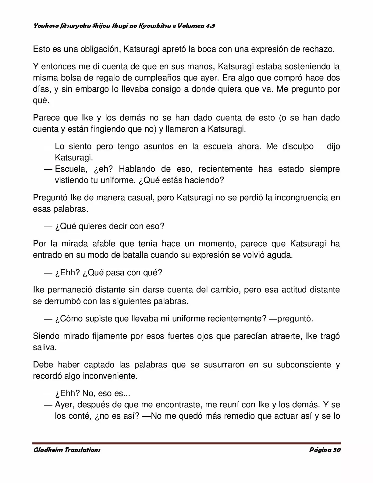 Página 50 del Manga
