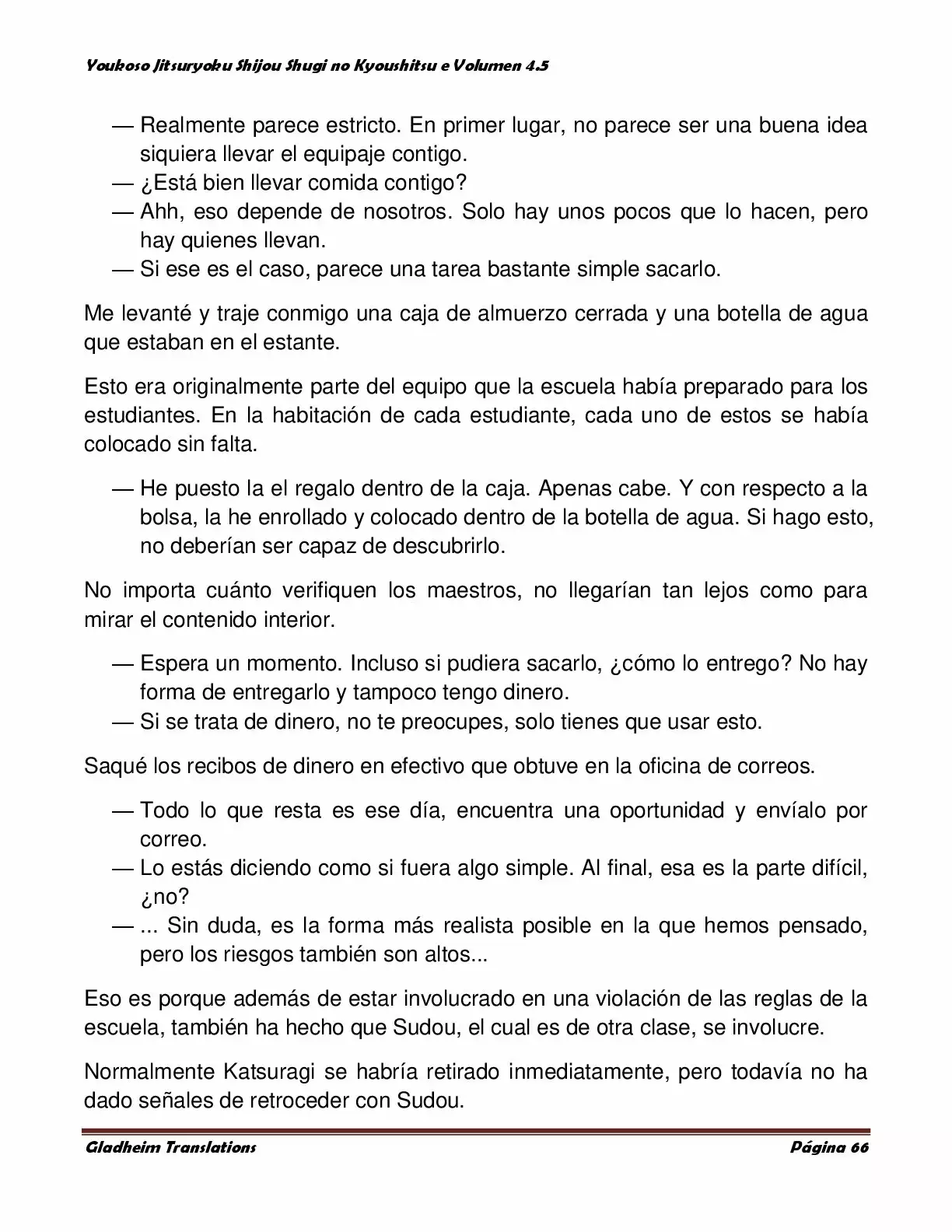 Página 66 del Manga