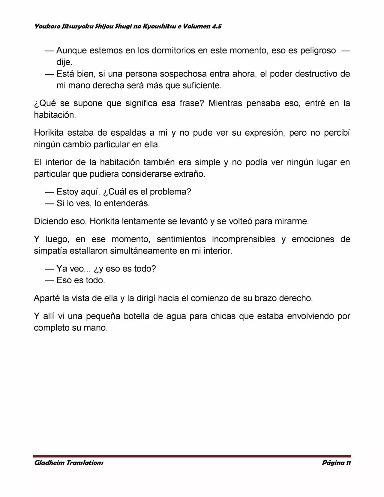 Página 11 del Manga