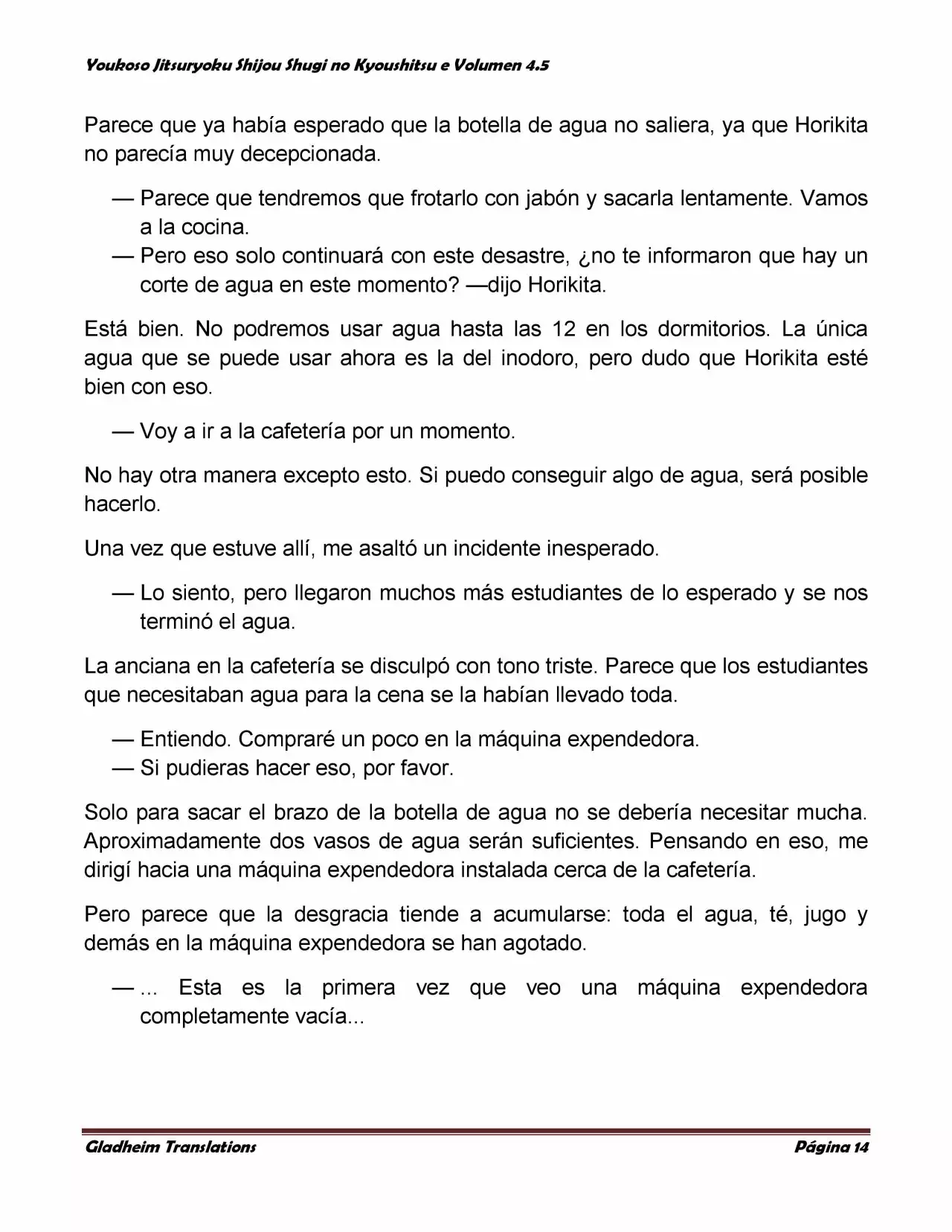 Página 14 del Manga