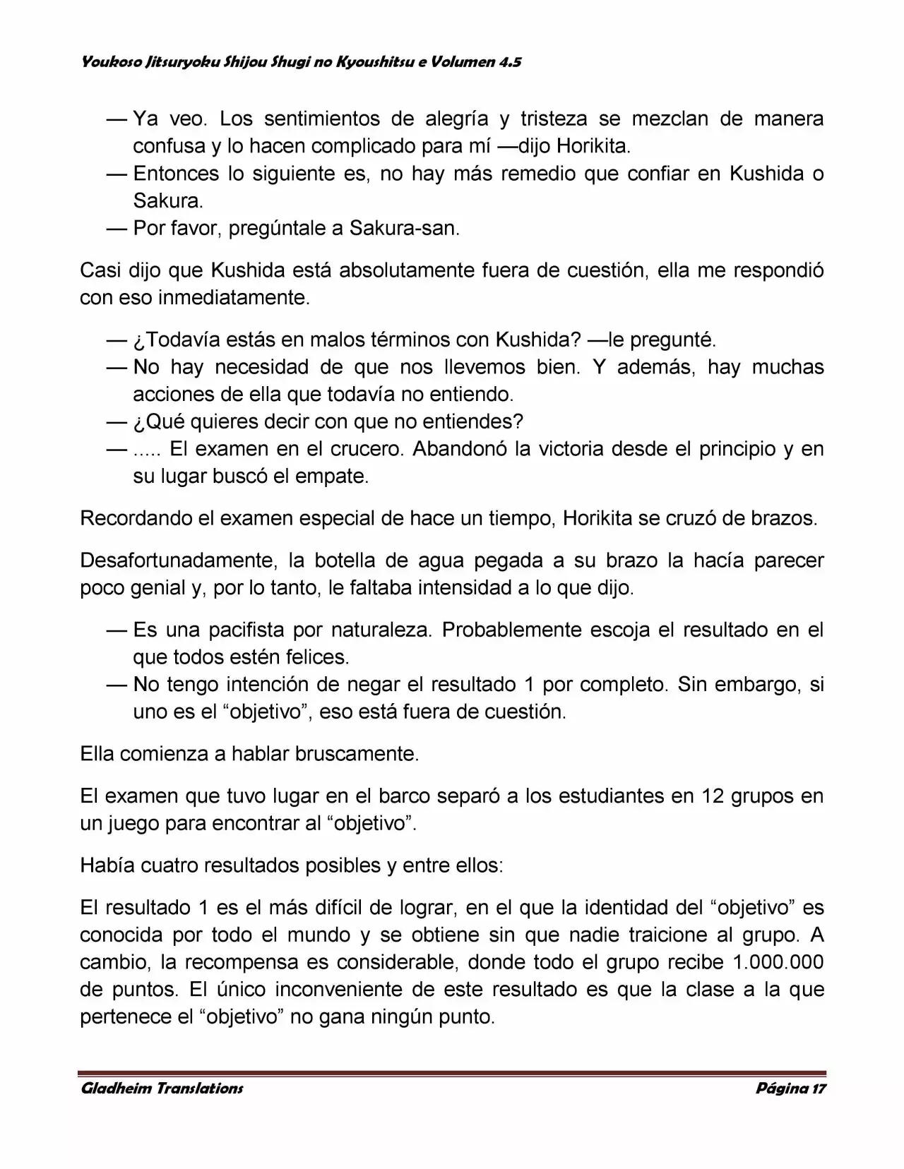 Página 17 del Manga