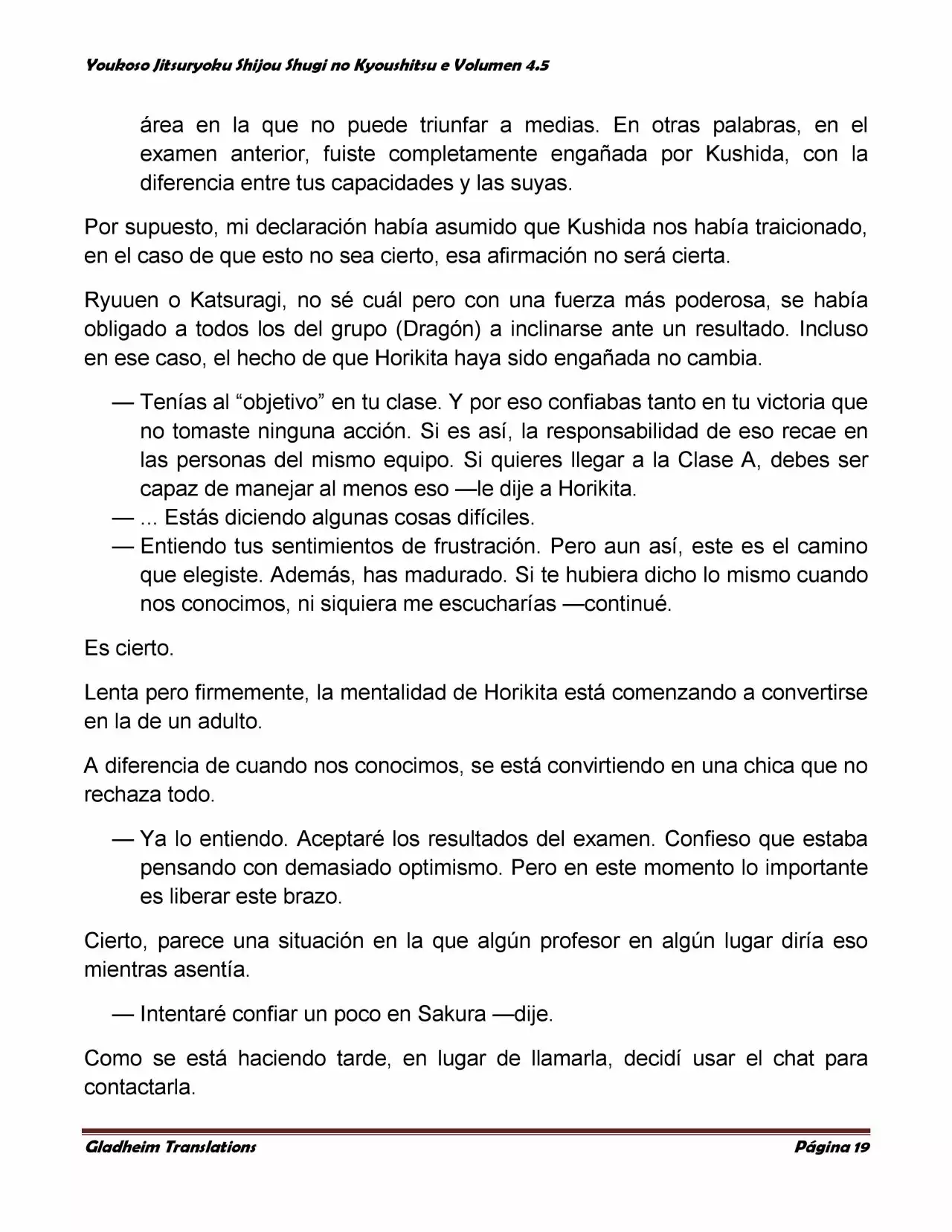 Página 19 del Manga