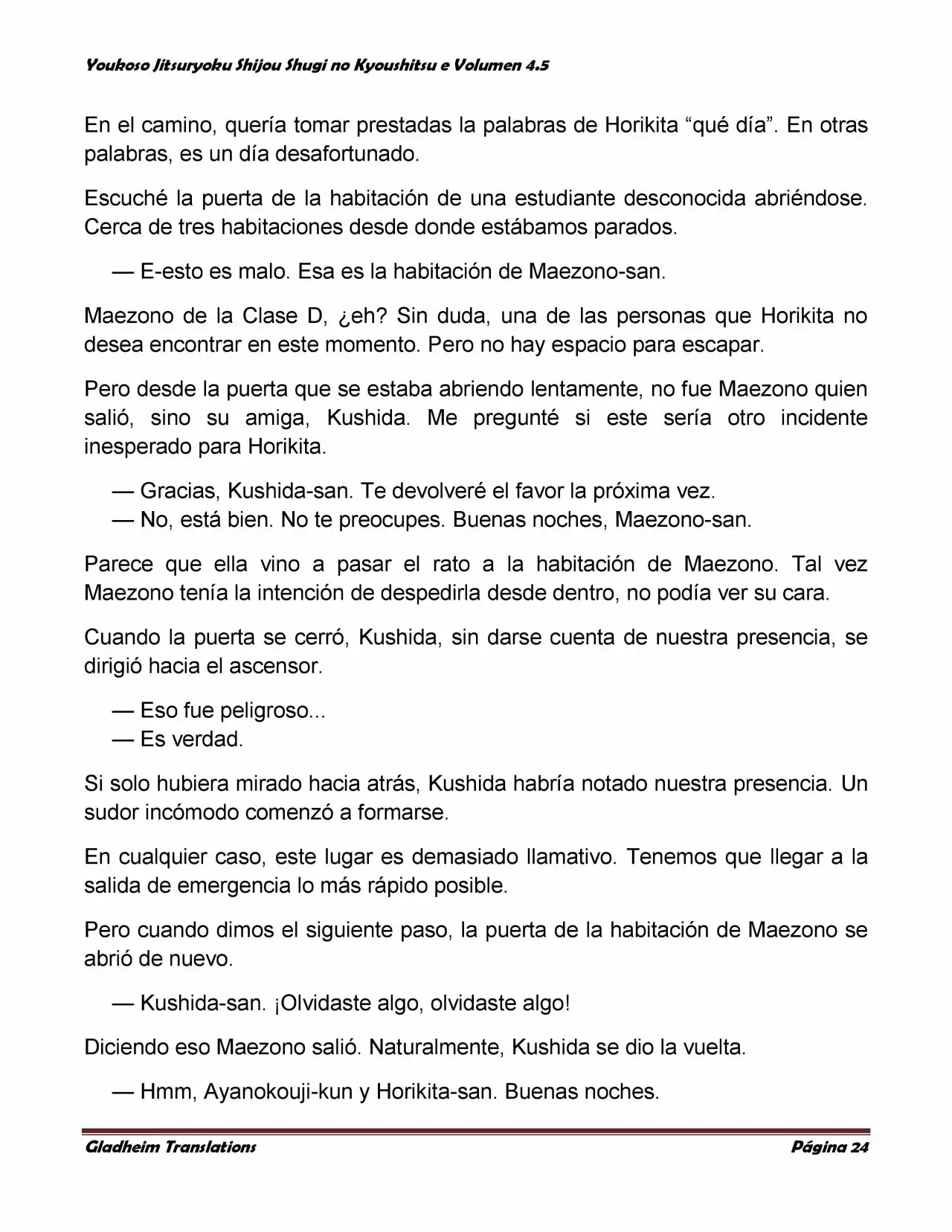 Página 24 del Manga