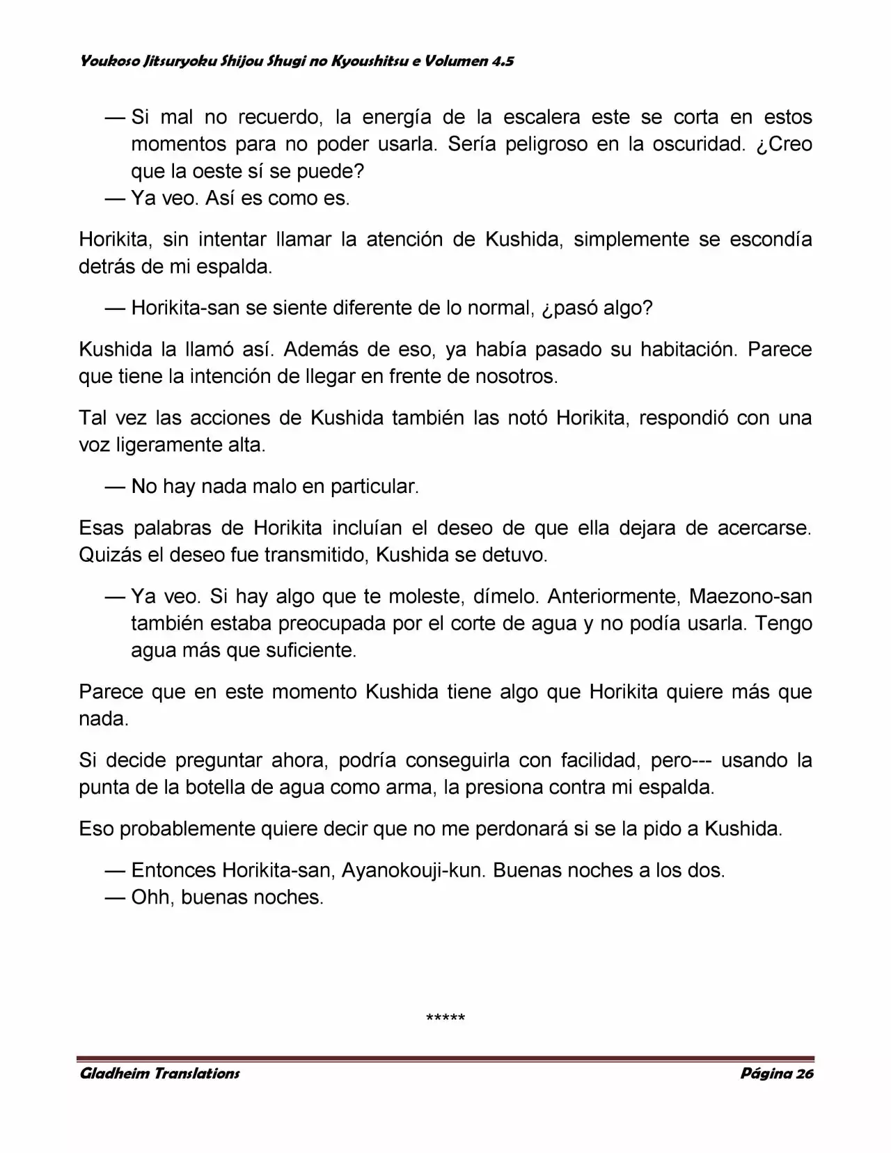 Página 26 del Manga