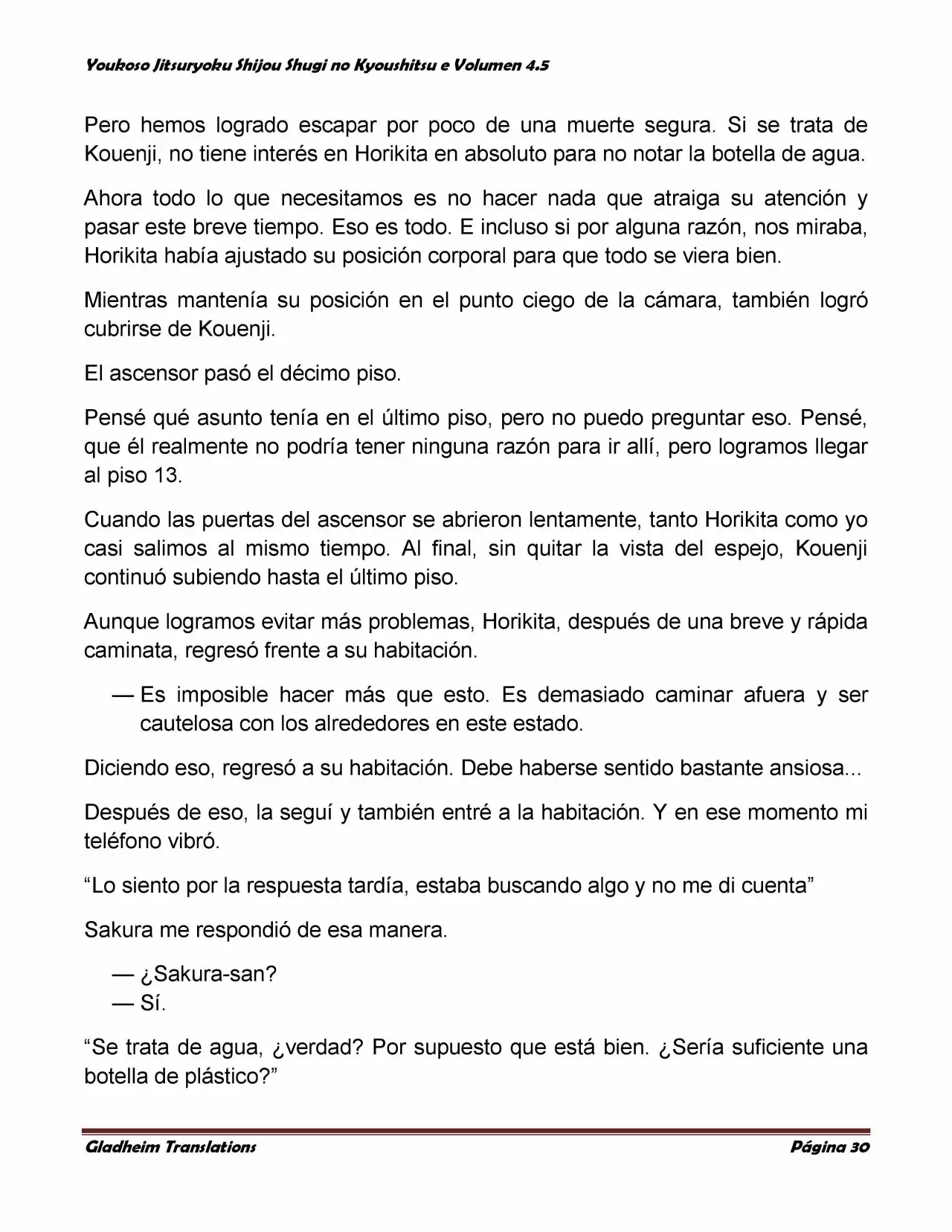 Página 30 del Manga